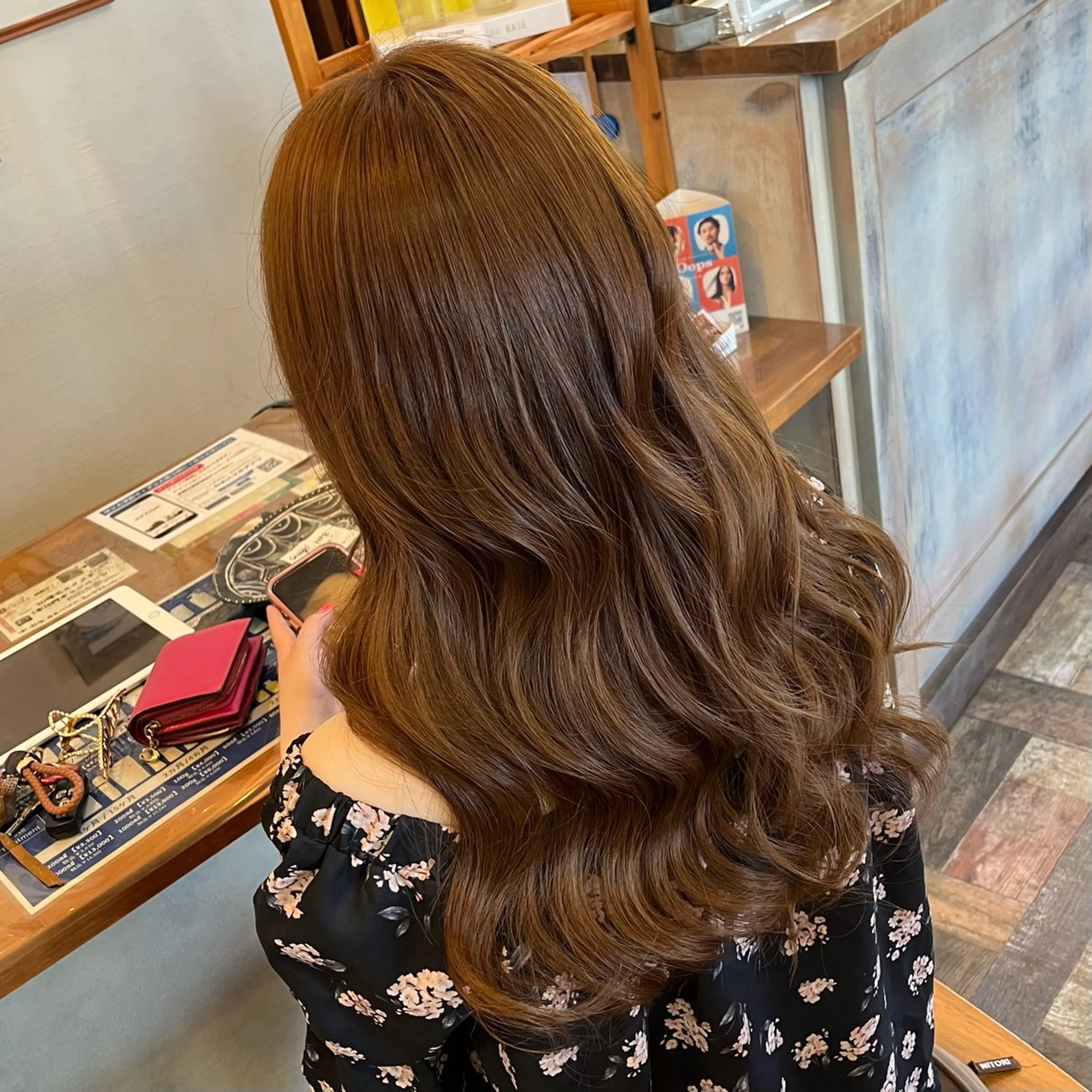 カラー MOMOKA /　Lapis今泉店のヘアスタイル
