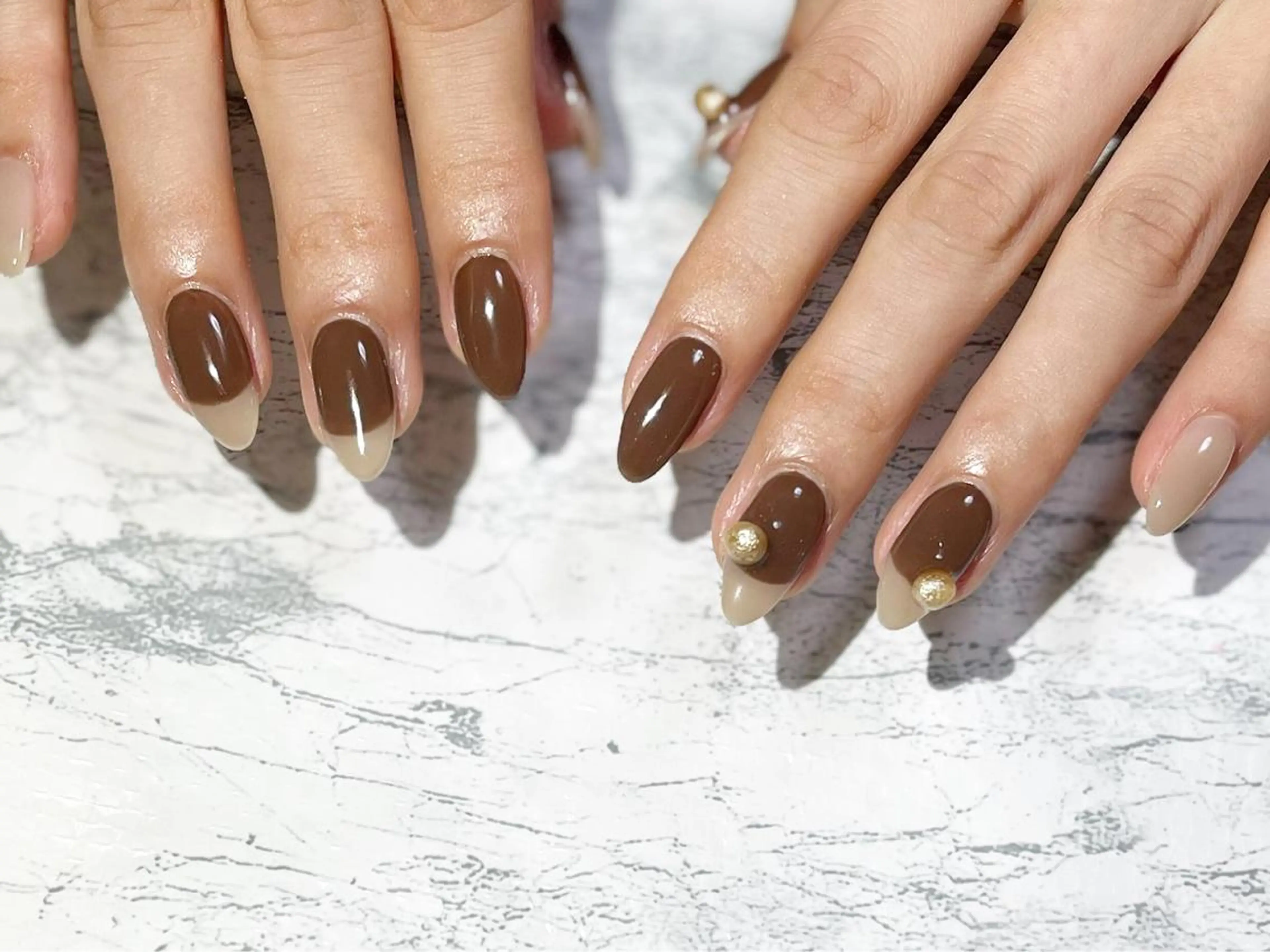 ネイル フットネイル ニュアンスネイル シンプルネイル 春ネイル 夏ネイル nail fufla ♡yamane♡のネイルデザイン