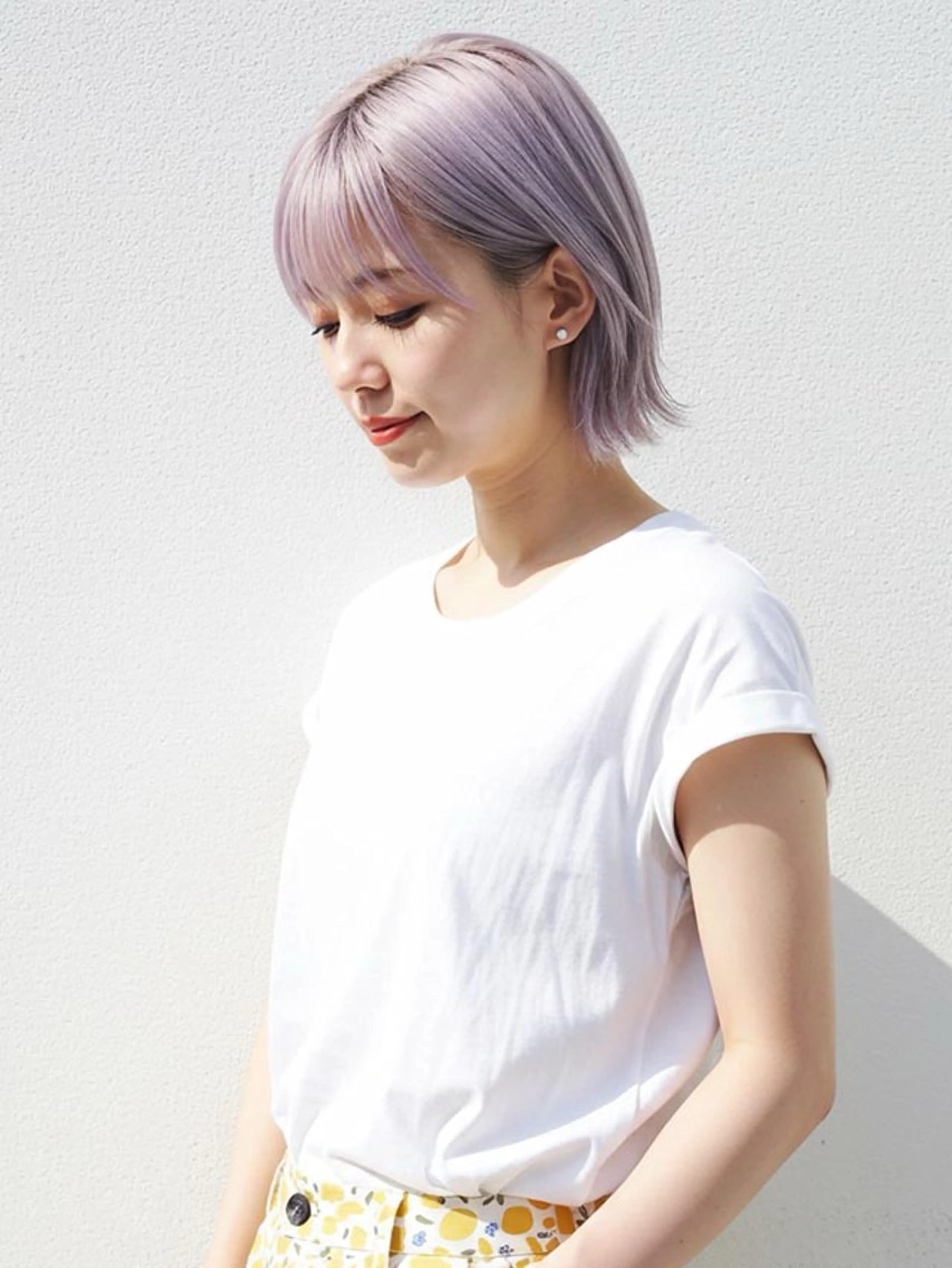 ショート ヘアカラー トリートメント 瀬尾 加寿馬のヘアスタイル