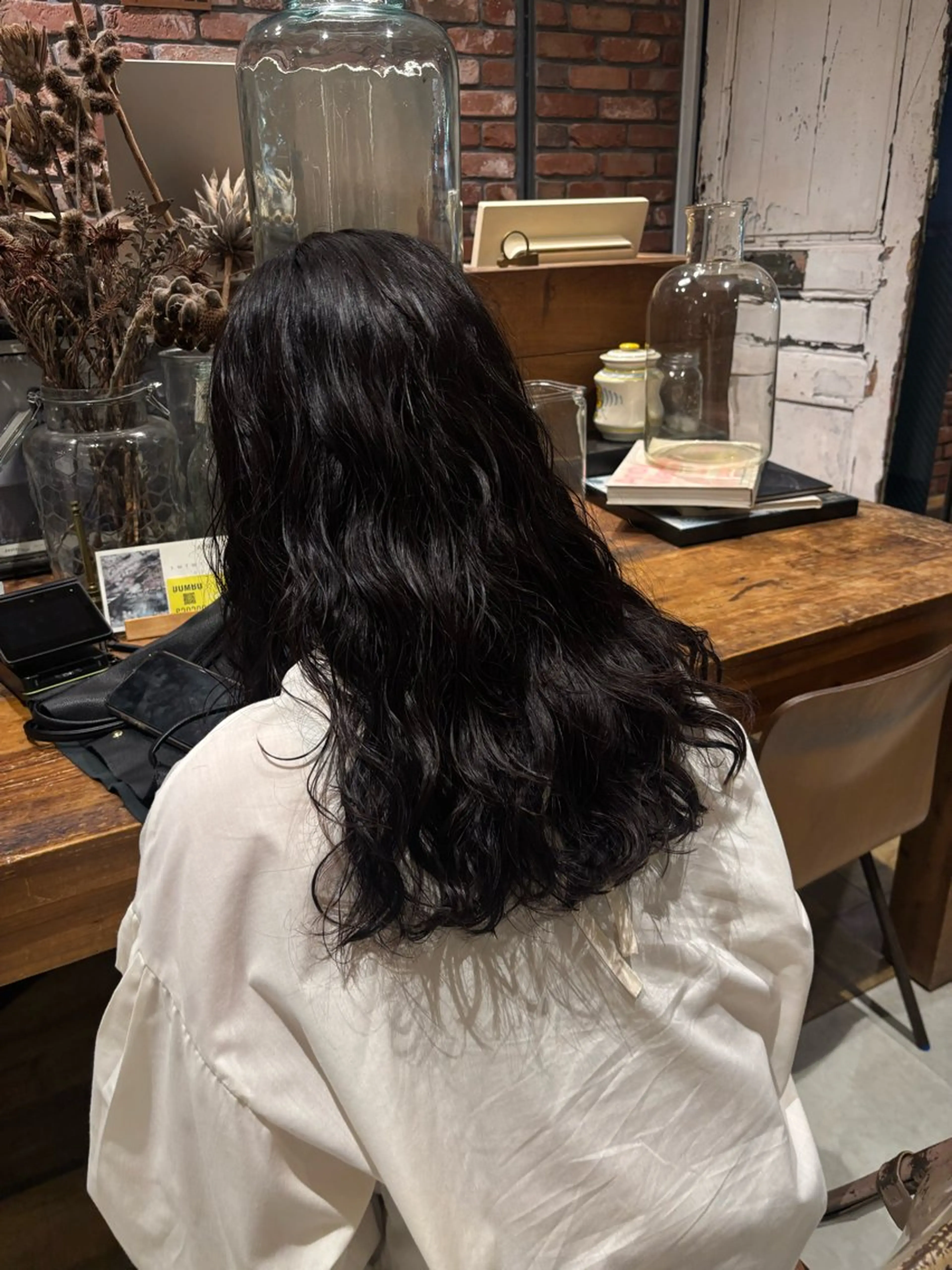 ロング パーマ 縮毛矯正 デジタルパーマ カット パーマ レイヤー/ボブ /🦋Ayana🦋のヘアスタイル