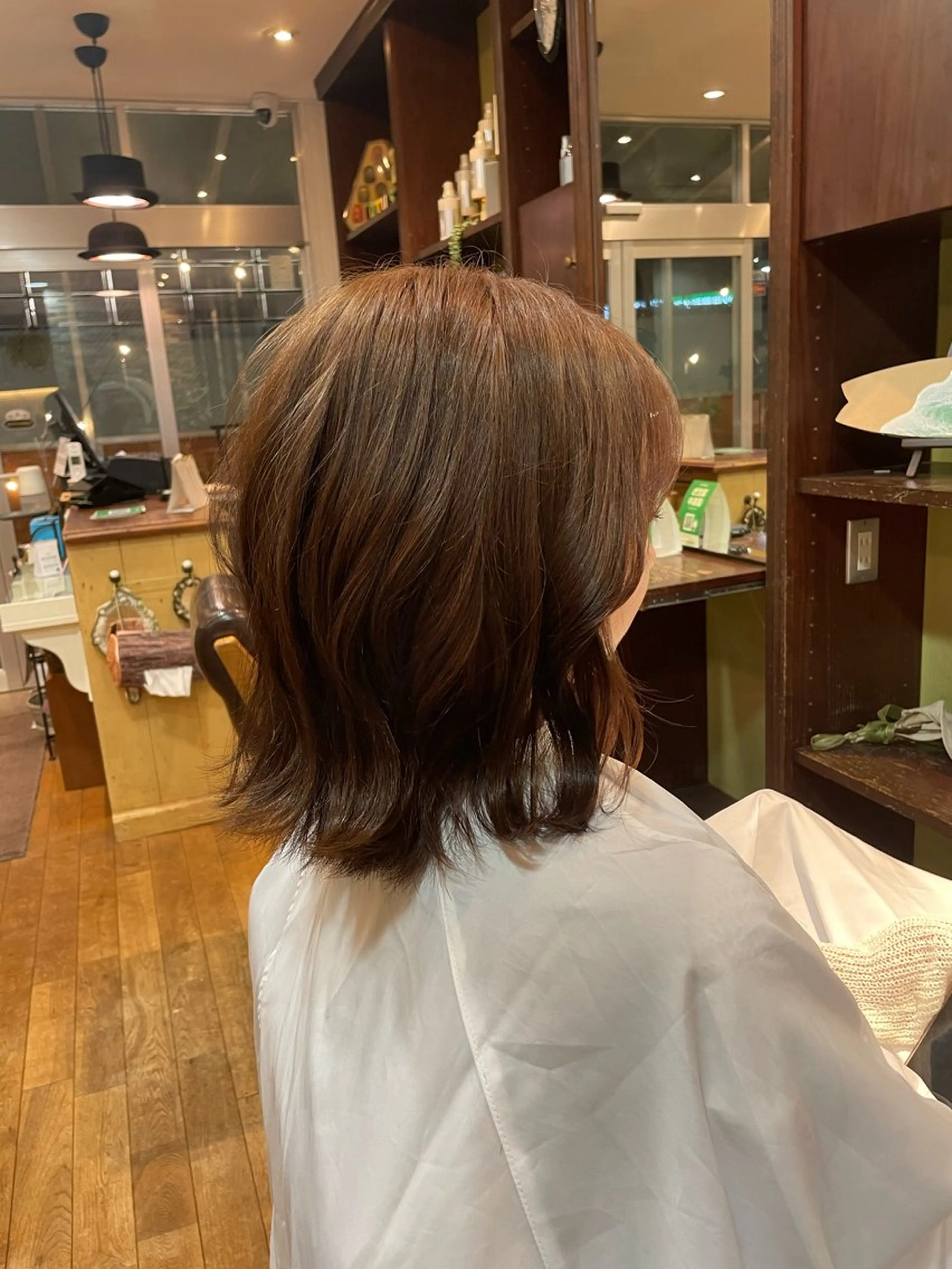 ミディアム ヘアカラー 野村 健太のヘアスタイル