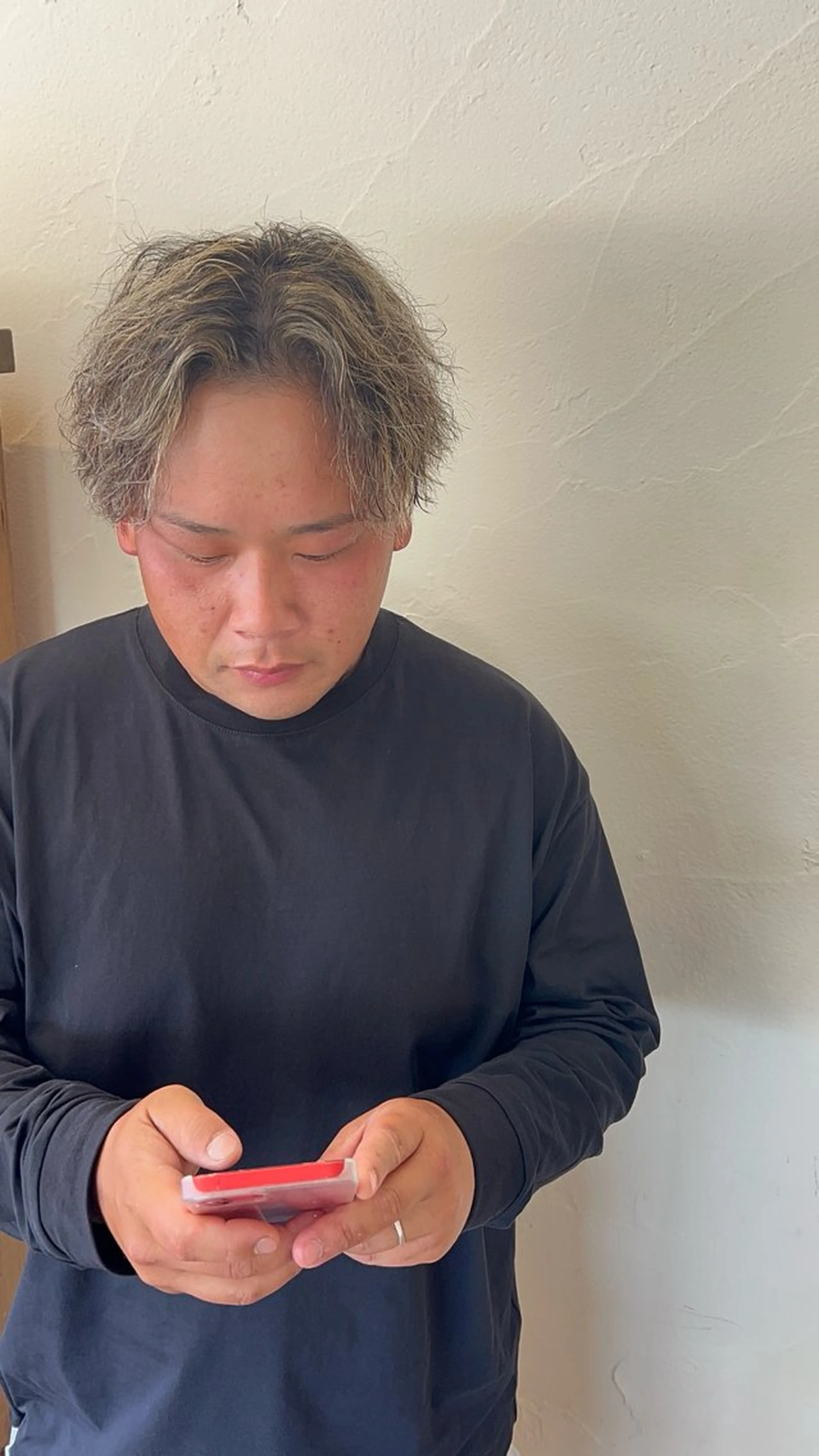 パーマ メンズ カット パーマ 一宮/稲沢/あま市 /小林好裕のヘアスタイル