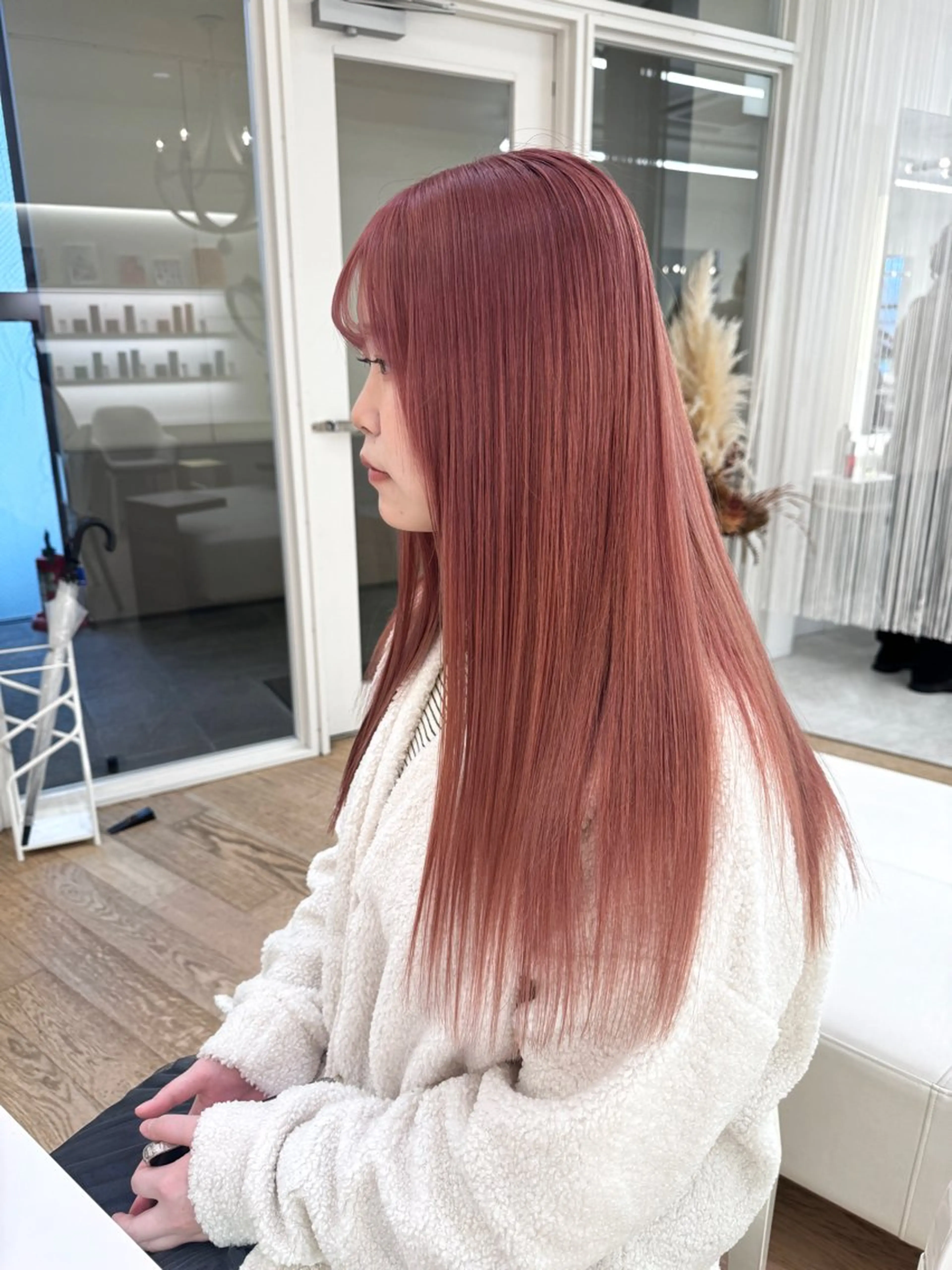 ロング カラー ヘアカラー ♡ParveMix NANO♡のヘアスタイル