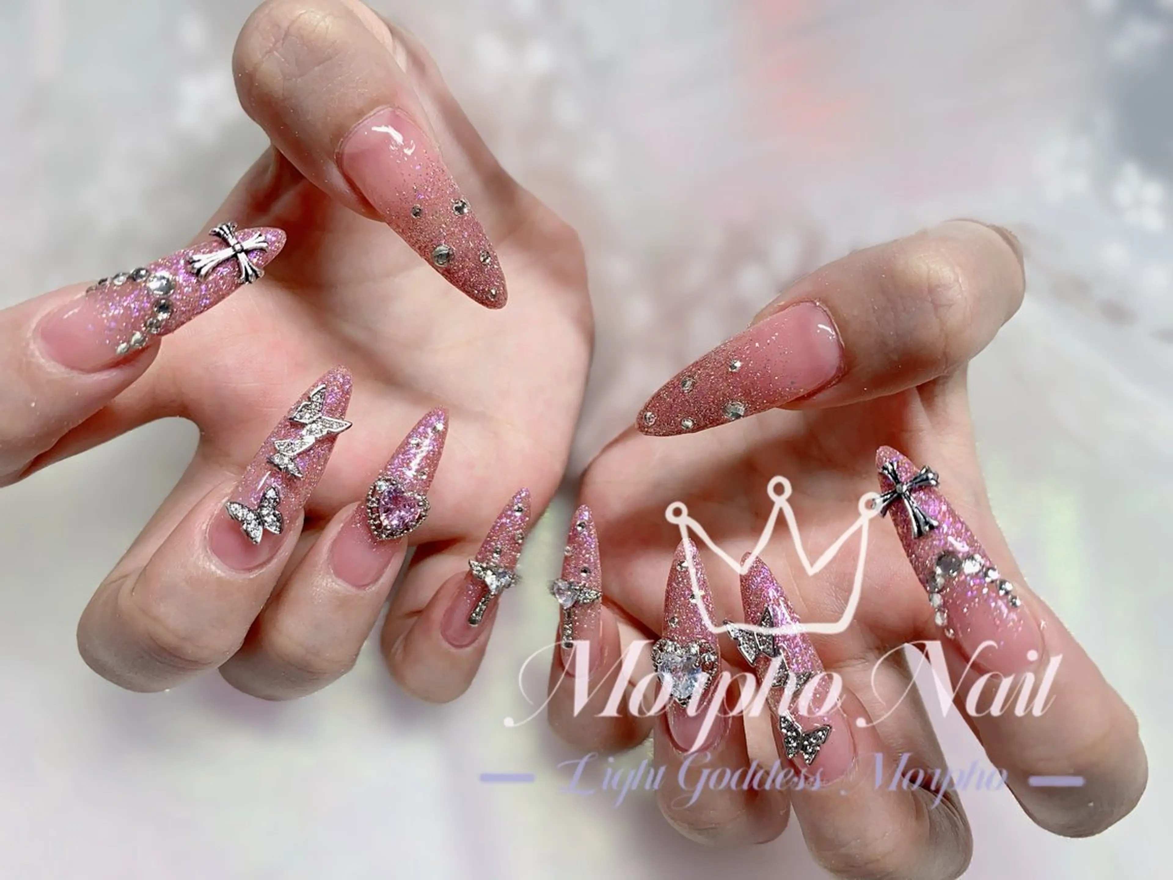 ネイル Morpho nailのネイルデザイン