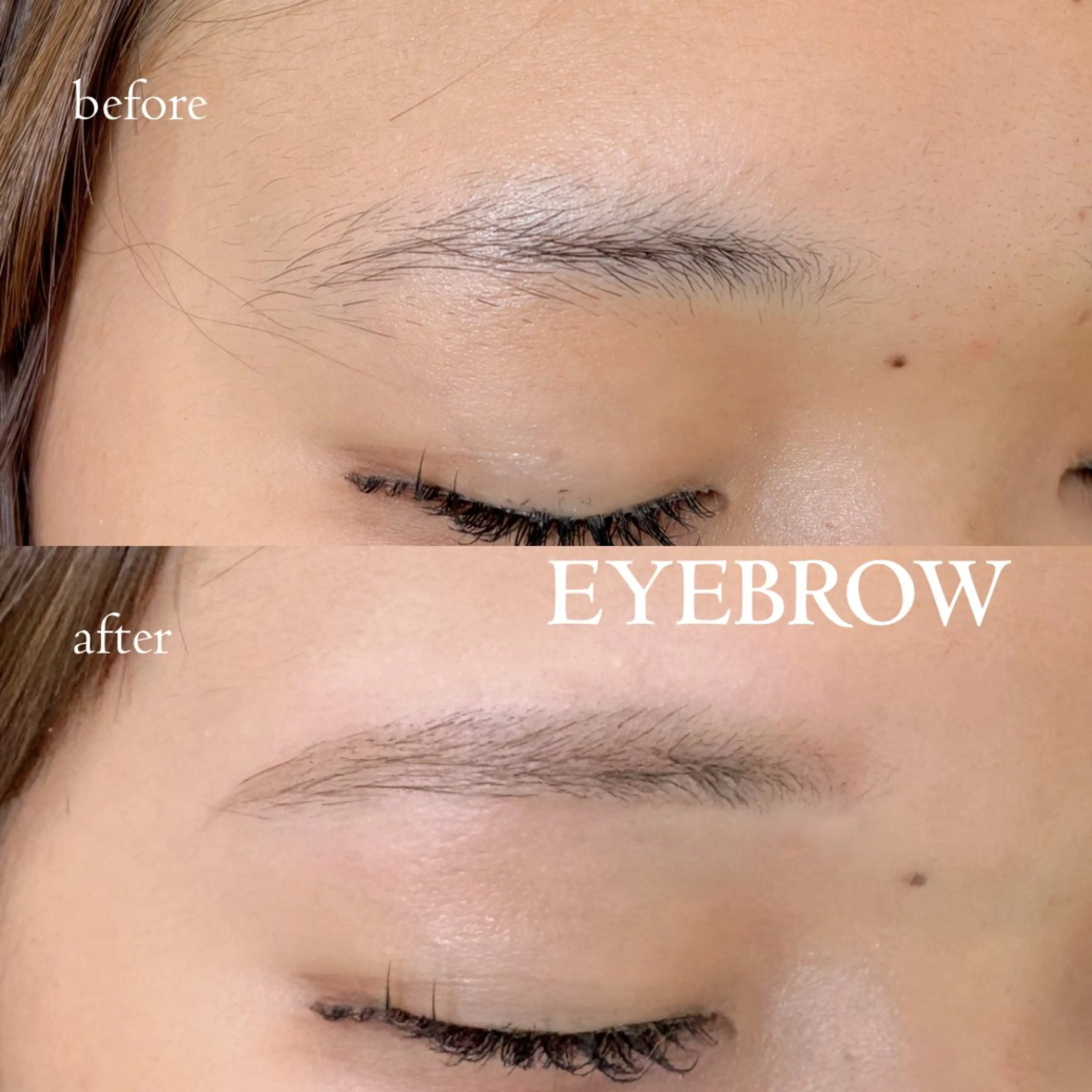 レディース【美眉スタイリング×ハリウッドブロウリフト】セット ¥8800→¥7150 眉カット・間引き・メイク込みの写真