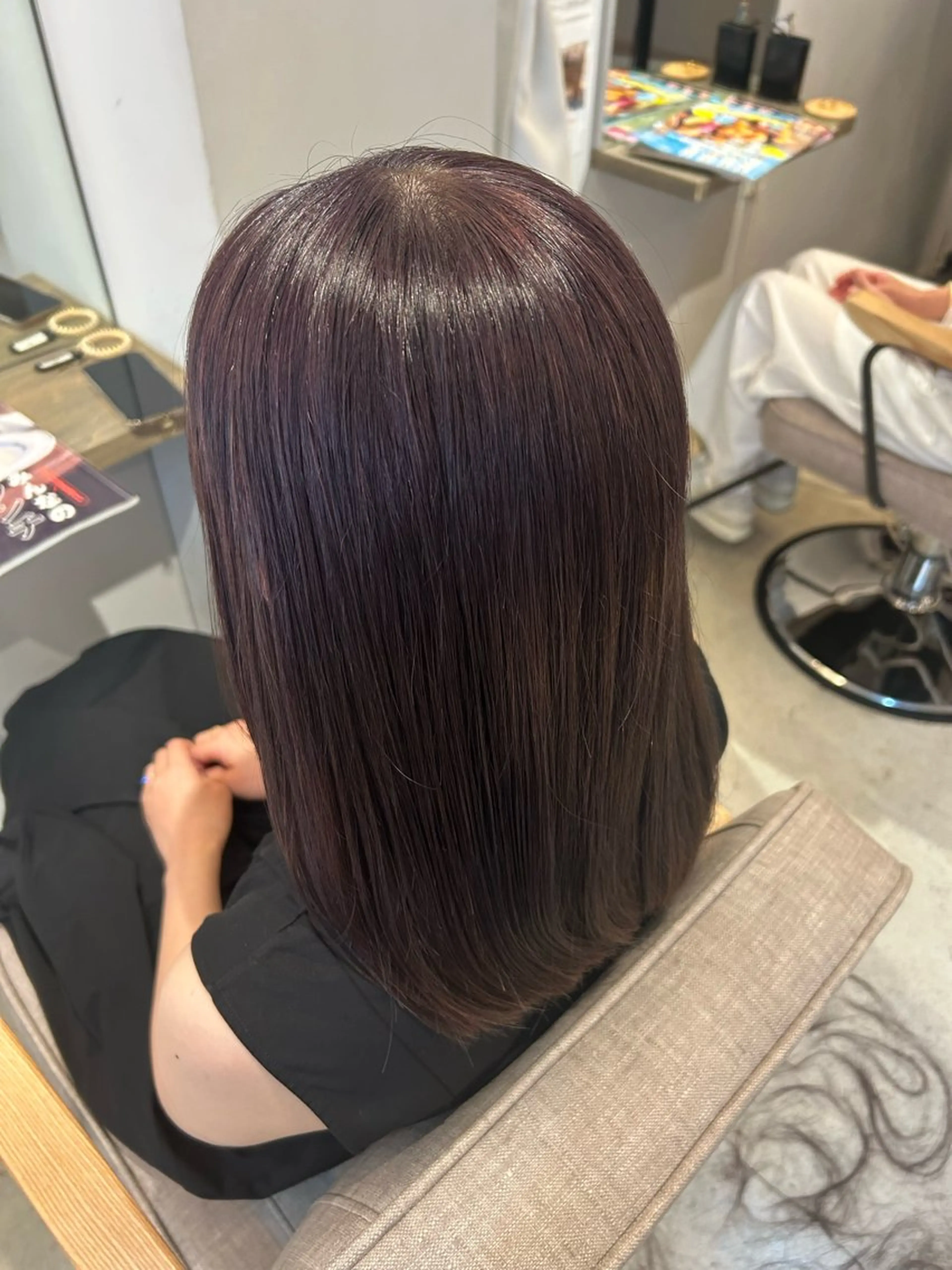 ロング ✂ショートボブ専門 津川里緒✨️のヘアスタイル