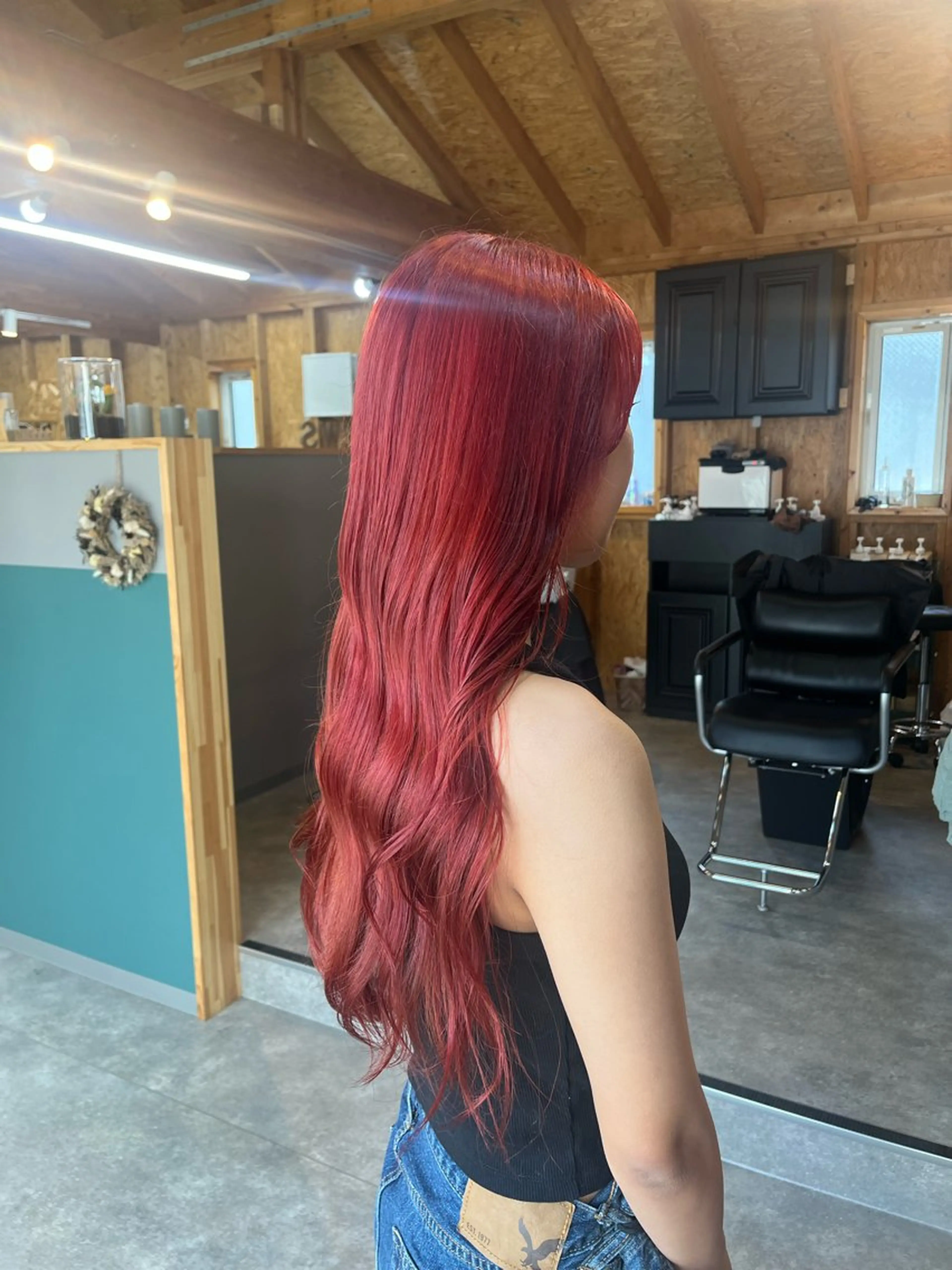 ロング カラー ヘアアレンジ まろみ暖色×ボブ ×chia🕯のヘアスタイル