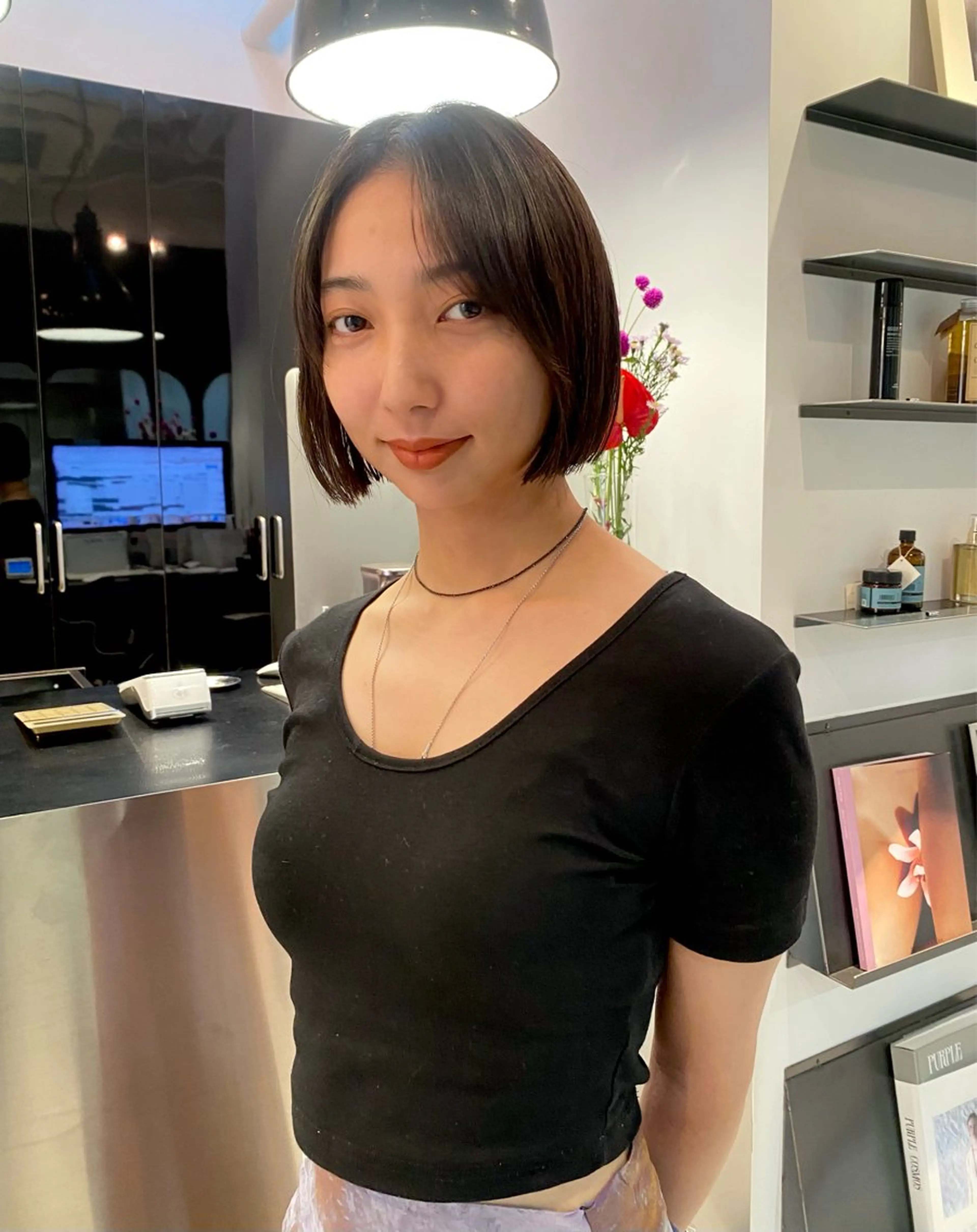 ショート カット トリートメント Tomoka🐶🌟 似合わせカット✂︎のヘアスタイル