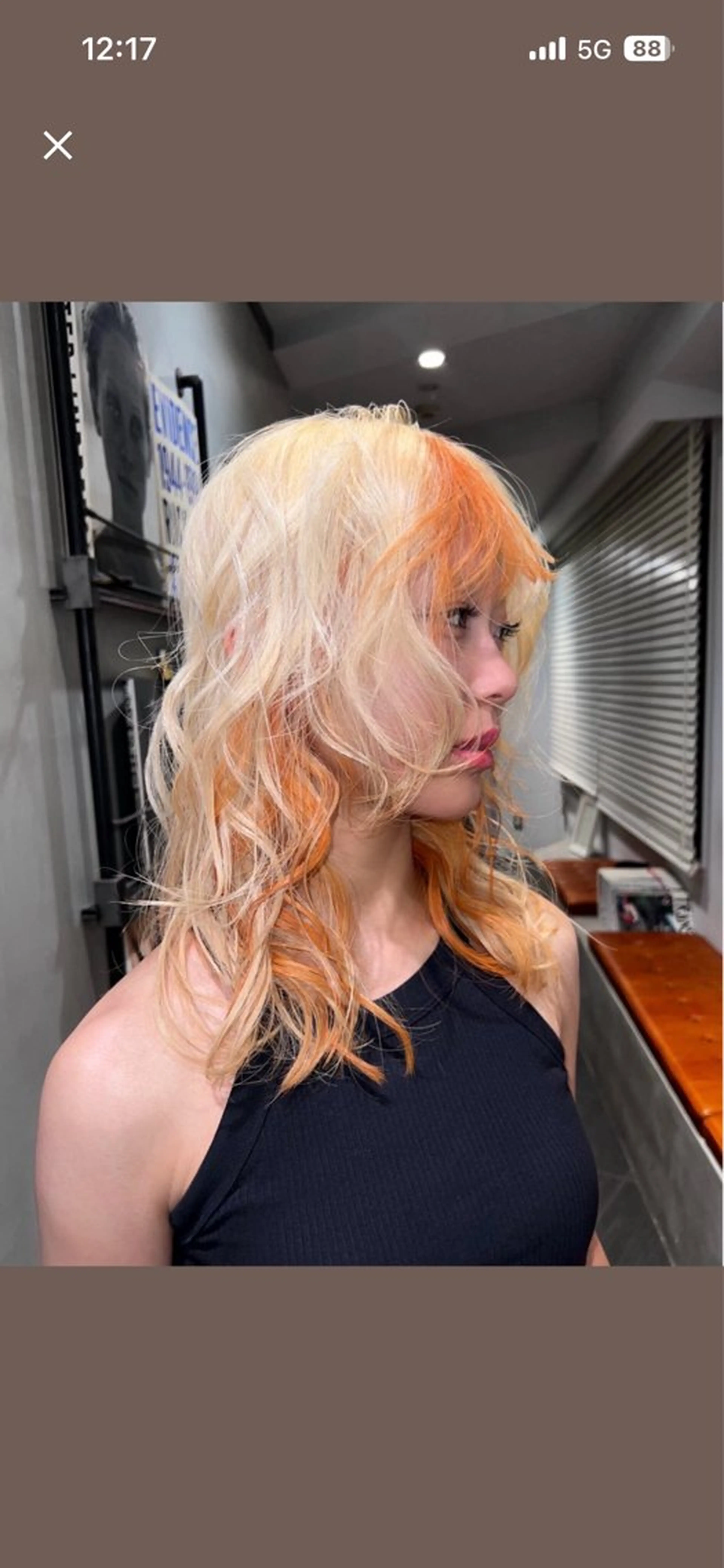 ロング カラー カット ヘアカラー トリートメント タナカ カナ🫧のヘアスタイル