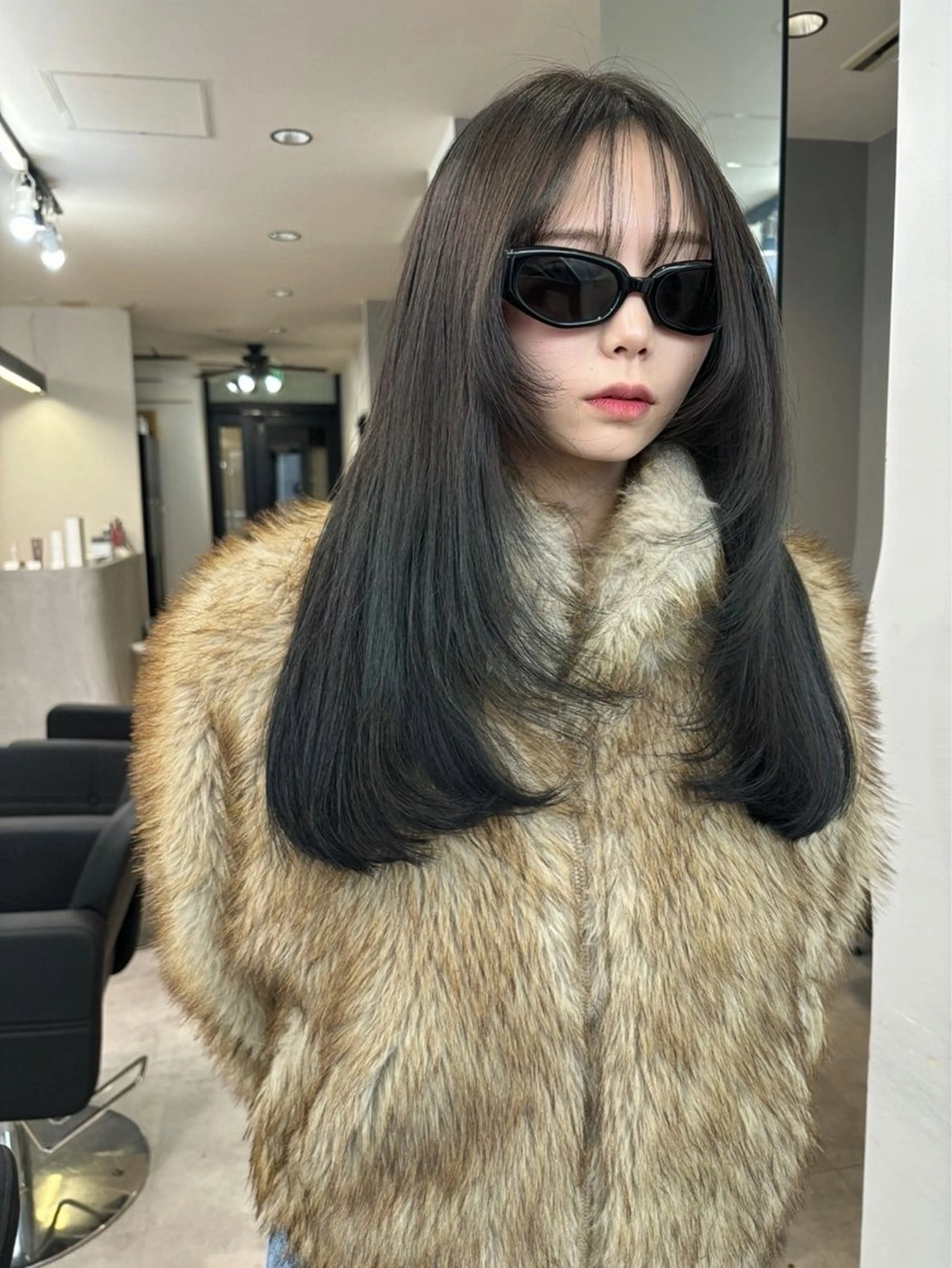 ロング カット ヘアカラー トリートメント 谷村 龍之輔のヘアスタイル