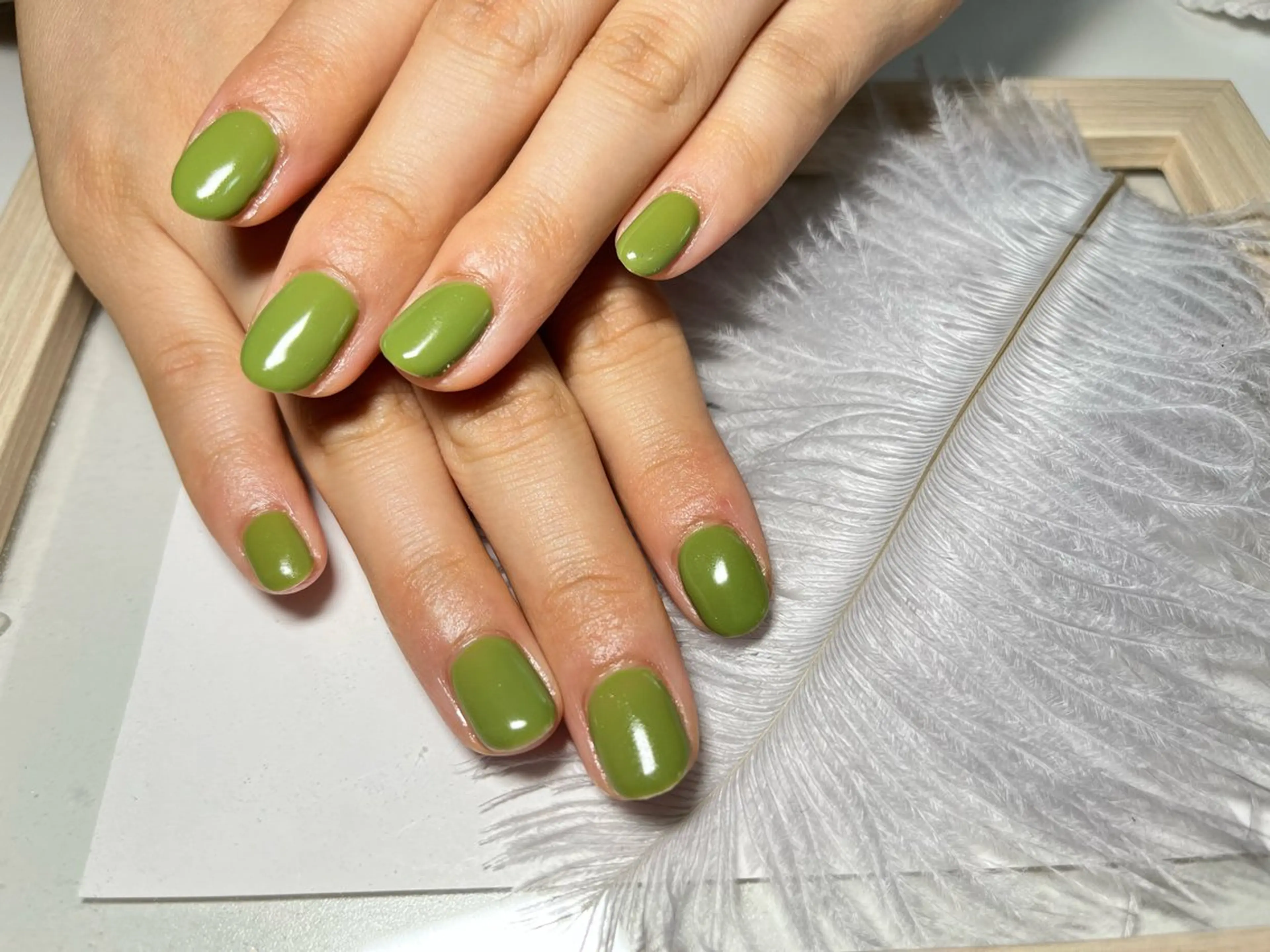 ネイル ワンカラーネイル Nail salon Caco.のネイルデザイン