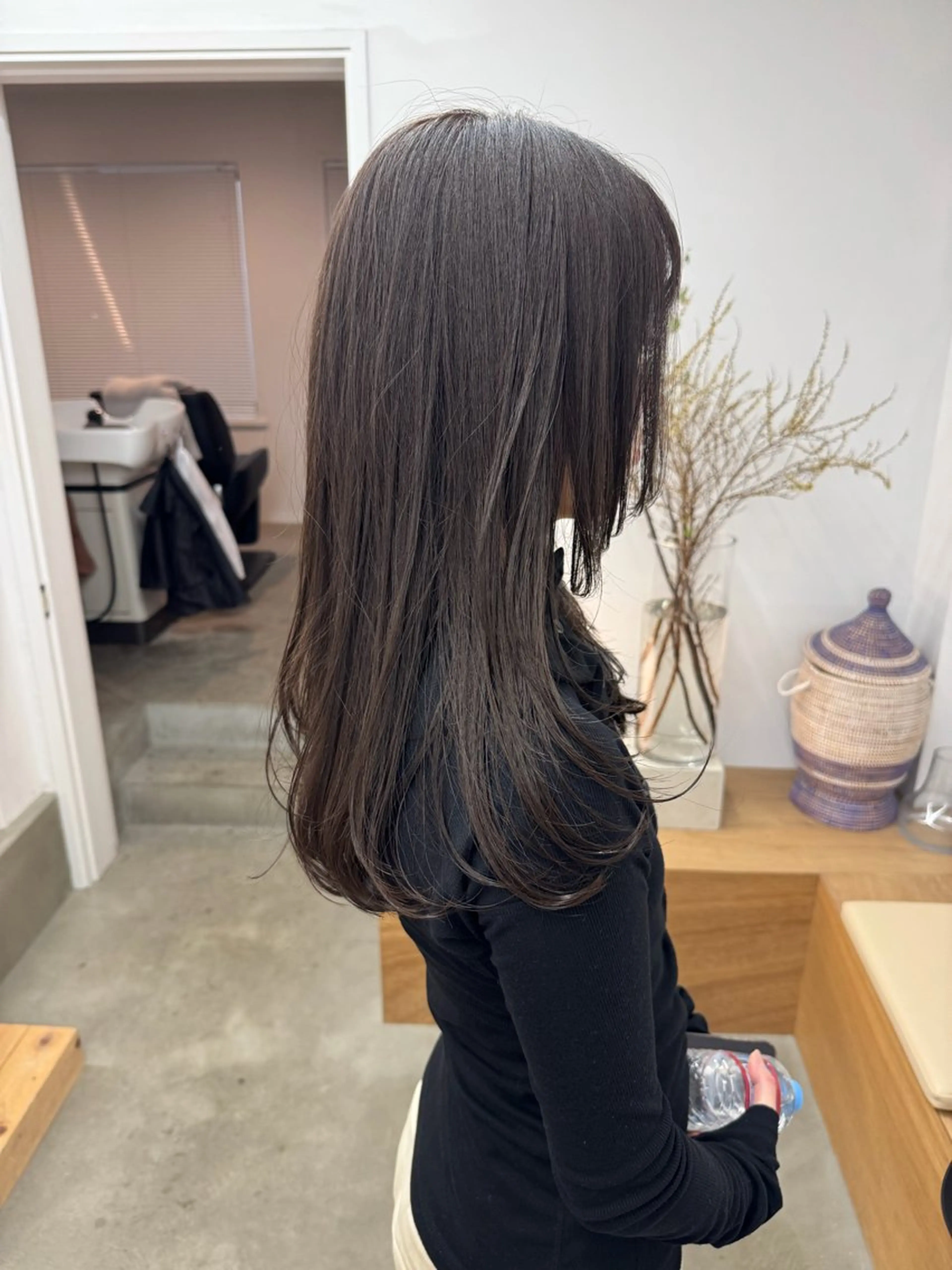 ミディアム カラー カット 坂本 圭太朗のヘアスタイル