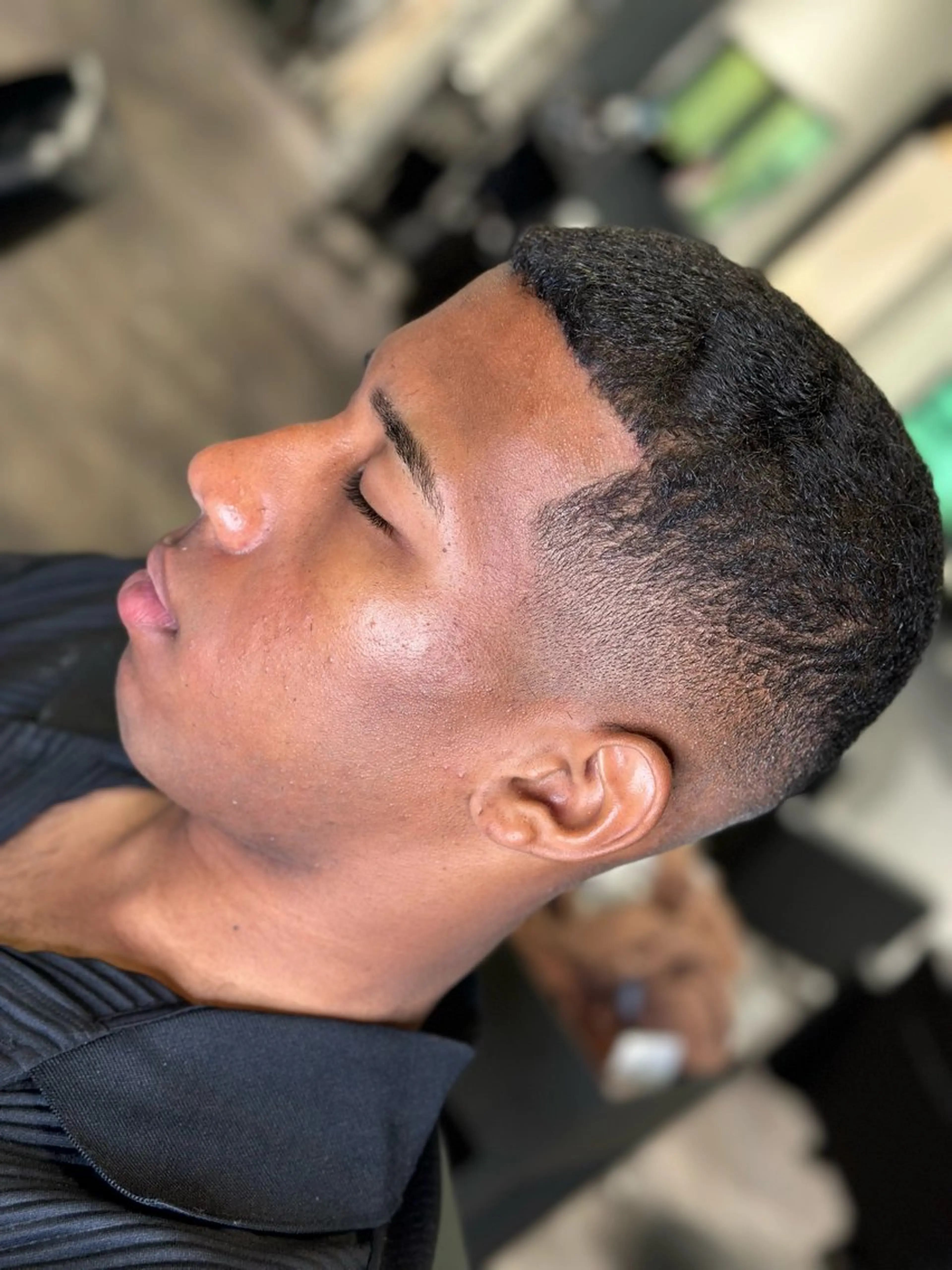 ショート メンズ カット ヘアセット 福本 純平のヘアスタイル