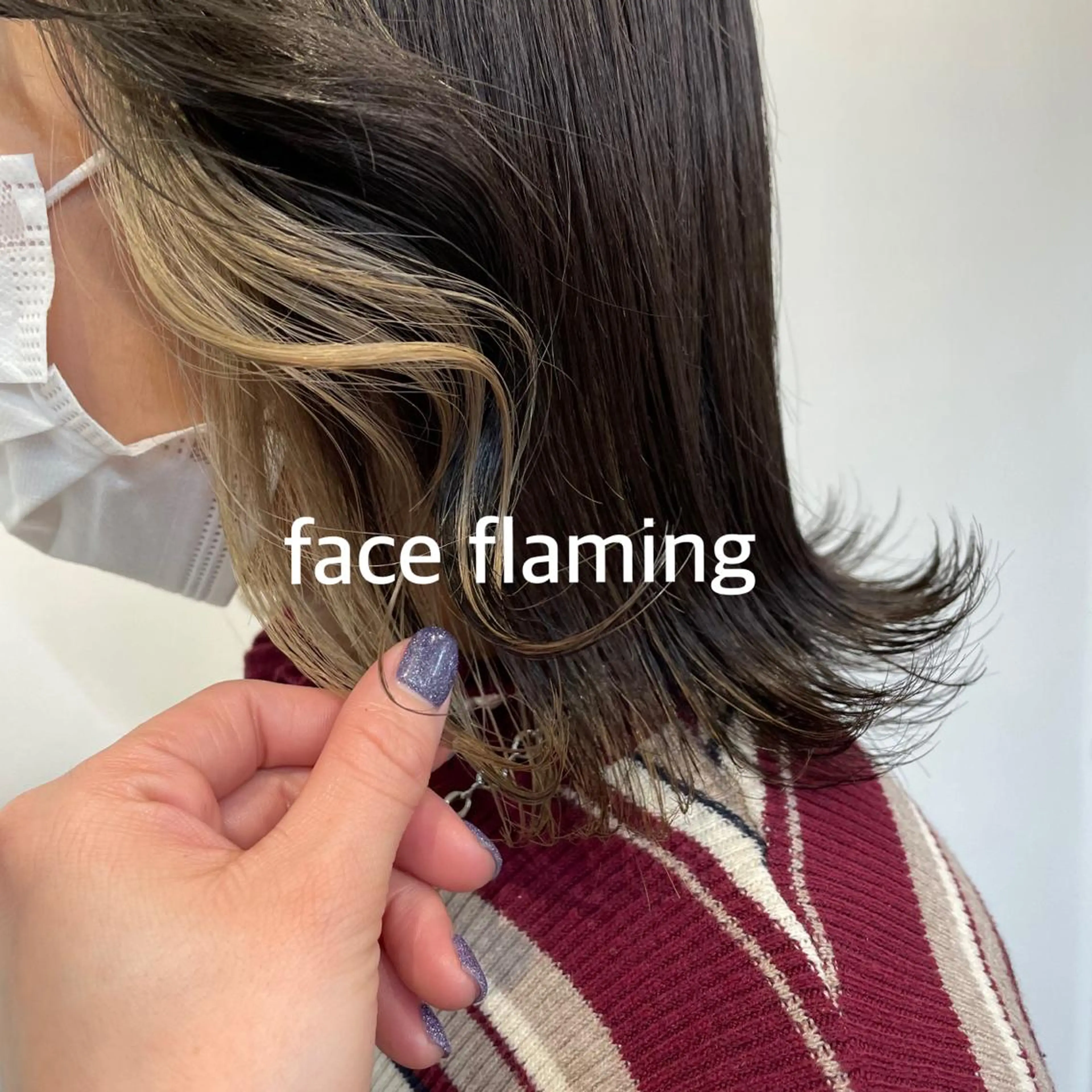 ミディアム ヘアカラー トリートメント 暖色カラー推し/ トヤエリコのヘアスタイル