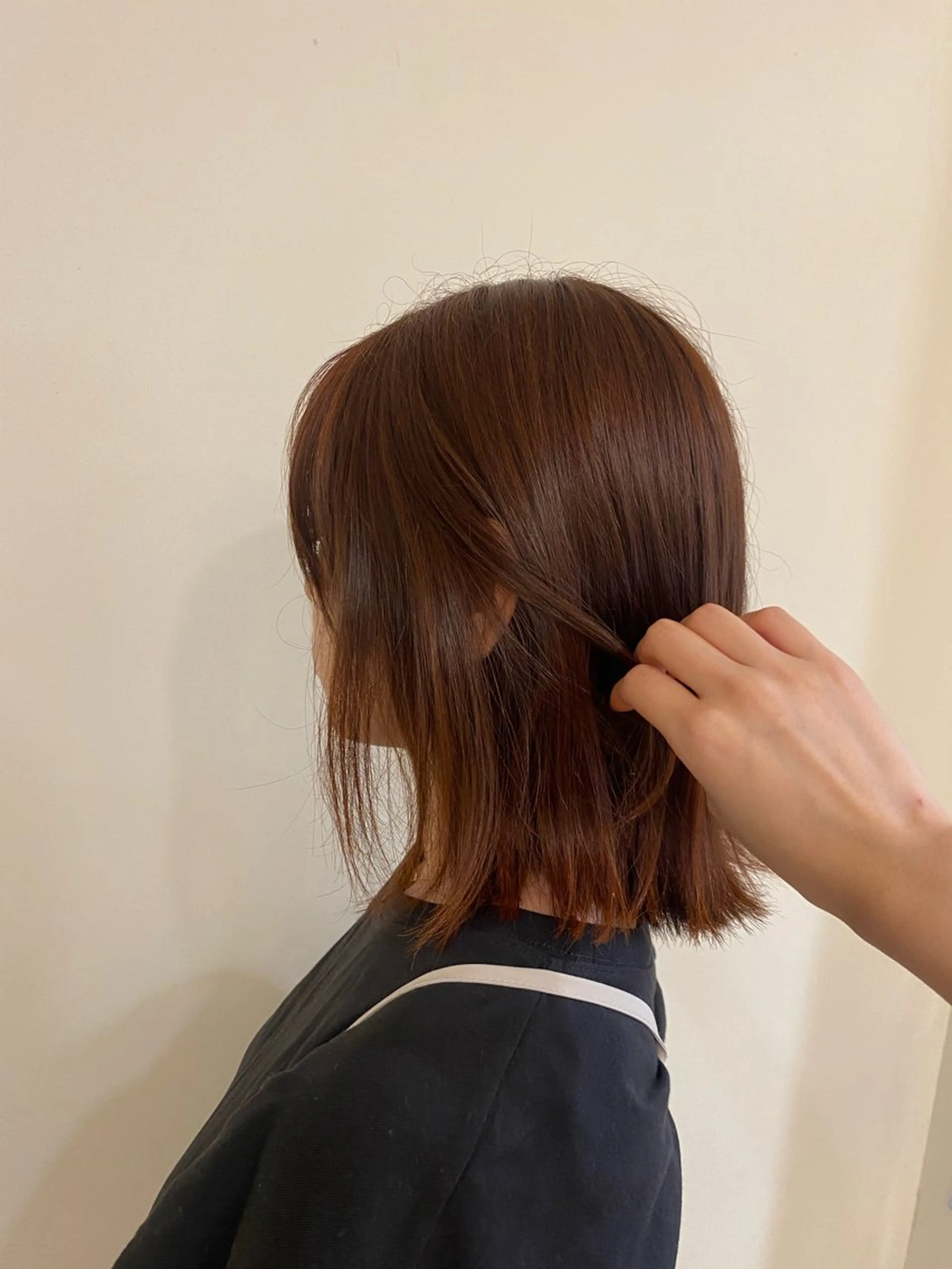 ミディアム 似合わせカット /ニュアンスパーマのヘアスタイル