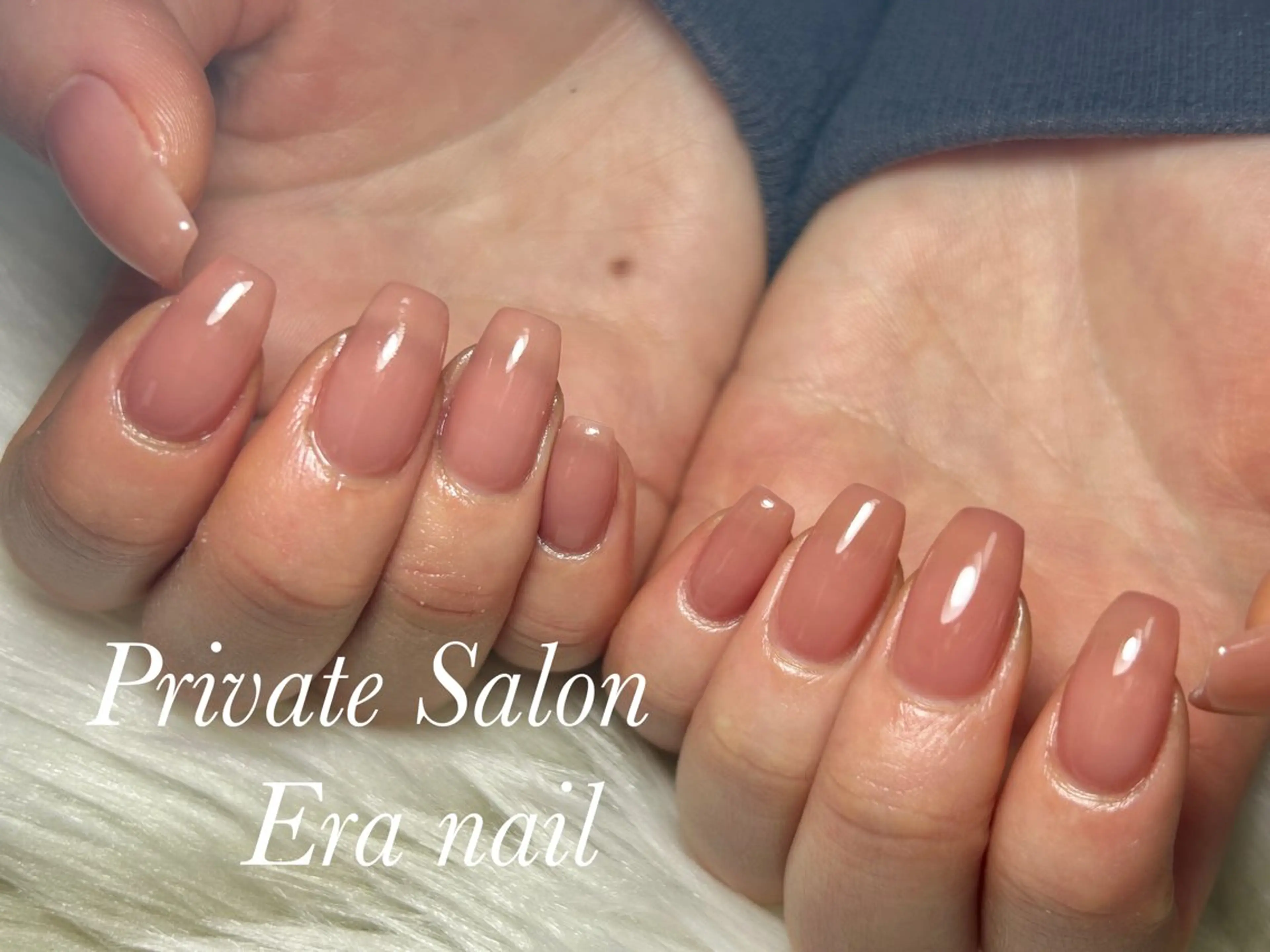 ネイル ワンカラーネイル ハンドネイル Era nailのネイルデザイン