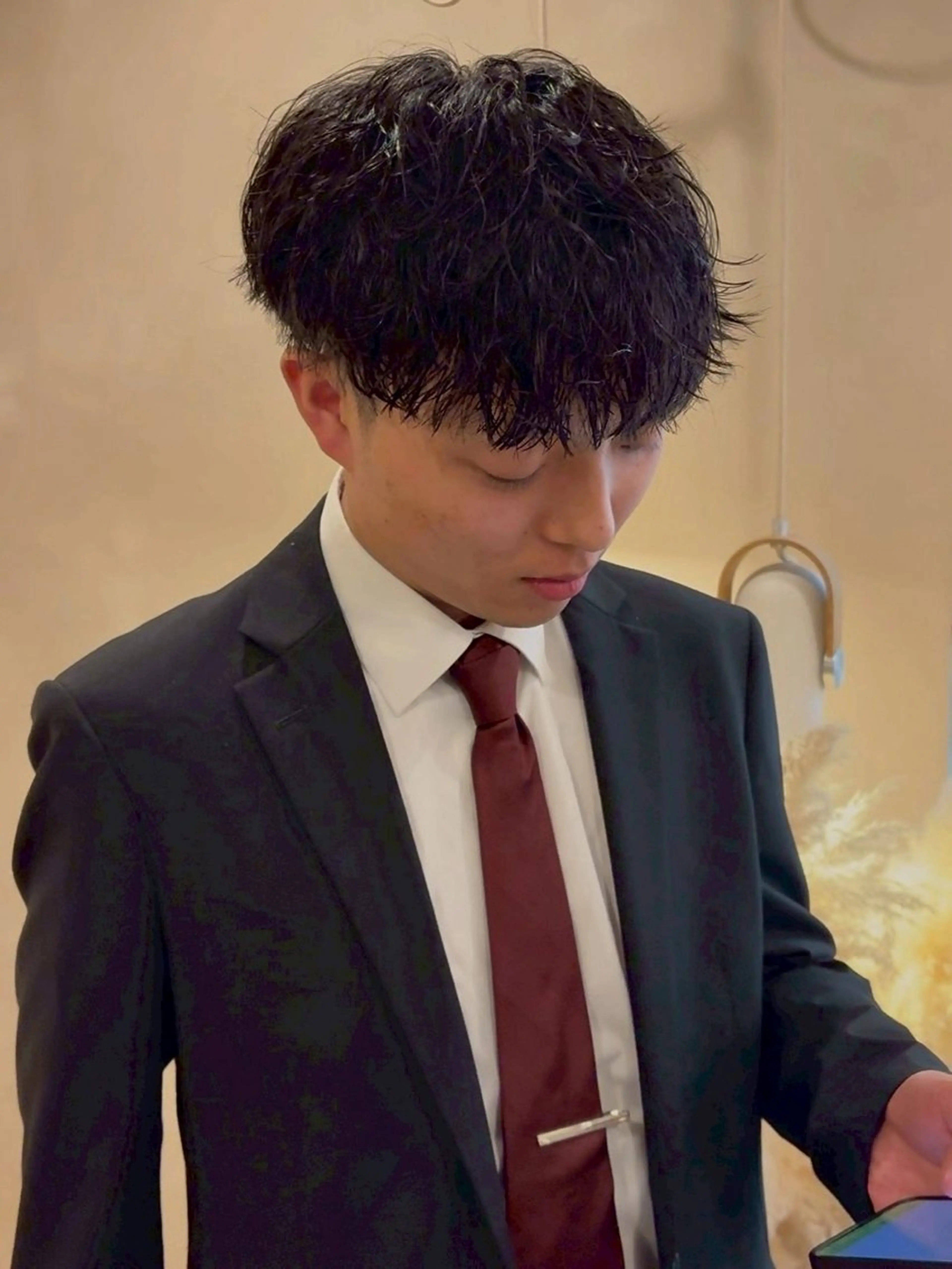 パーマ カット パーマ メンズパーマ/長岡 坂口祥貴/店長のヘアスタイル