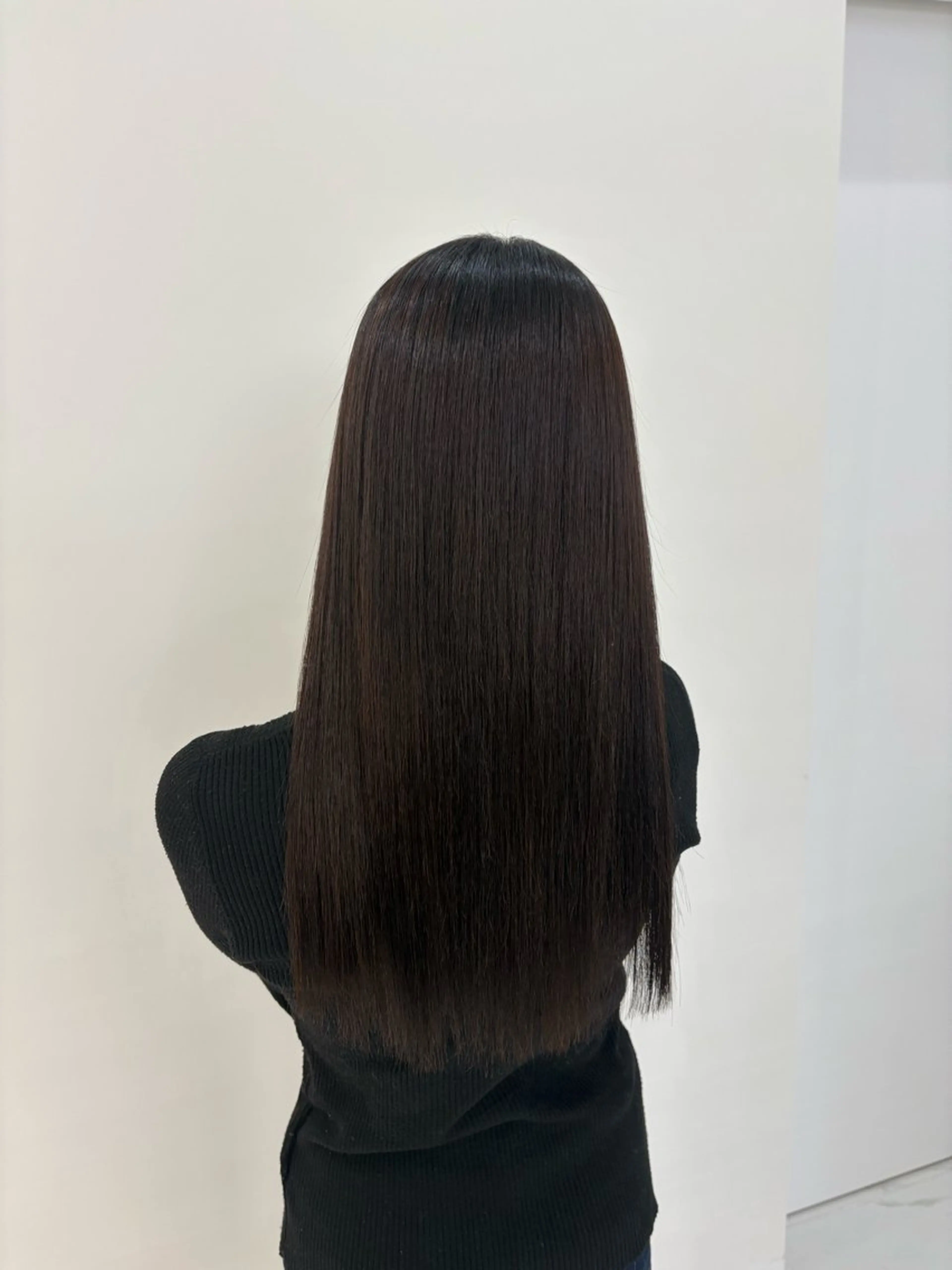 ロング 髪質改善 カット 縮毛矯正 トリートメント KANA/天王寺 🎀🫧のヘアスタイル