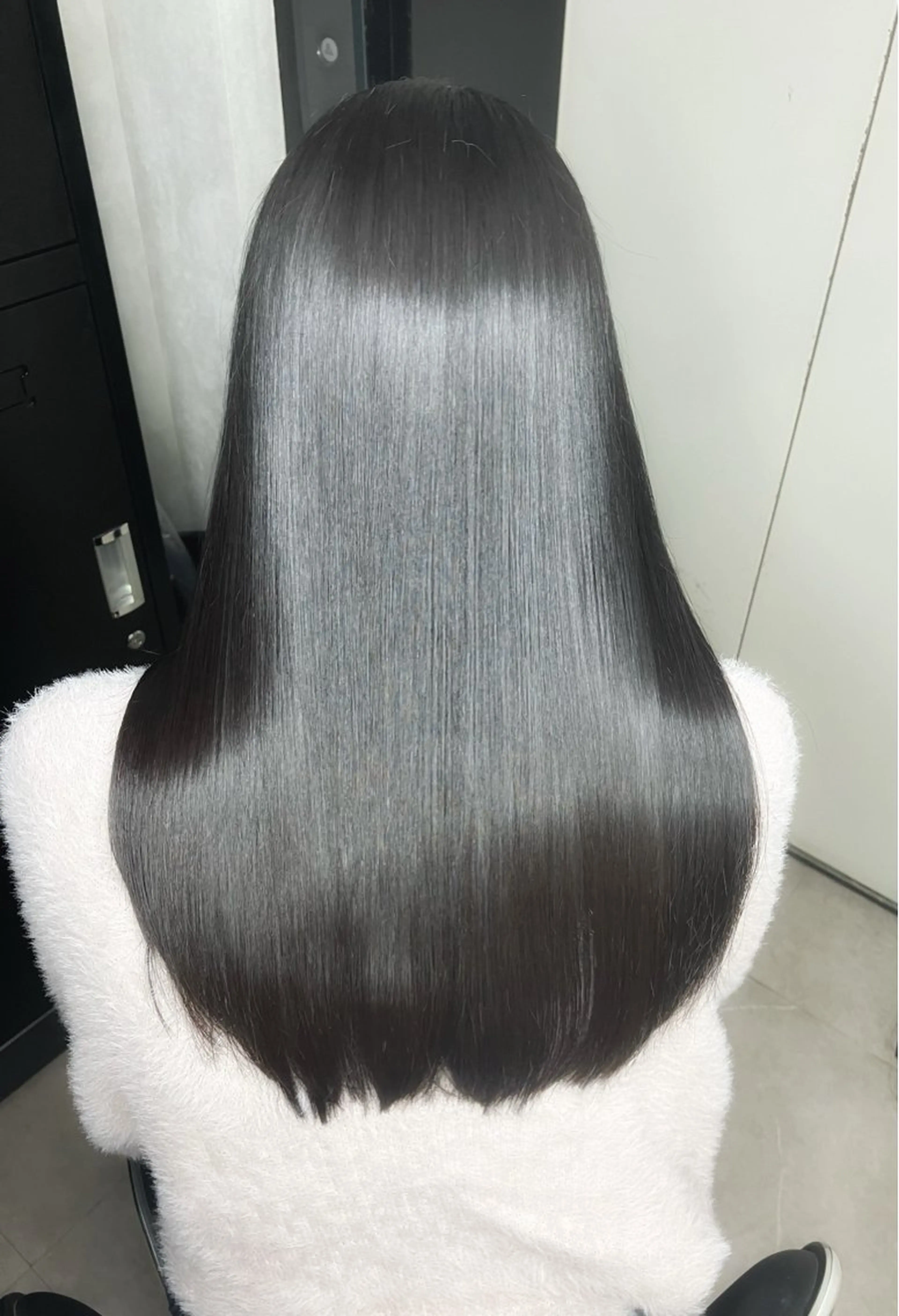 ロング uniii/新宿 髪質改善/縮毛矯正のヘアスタイル