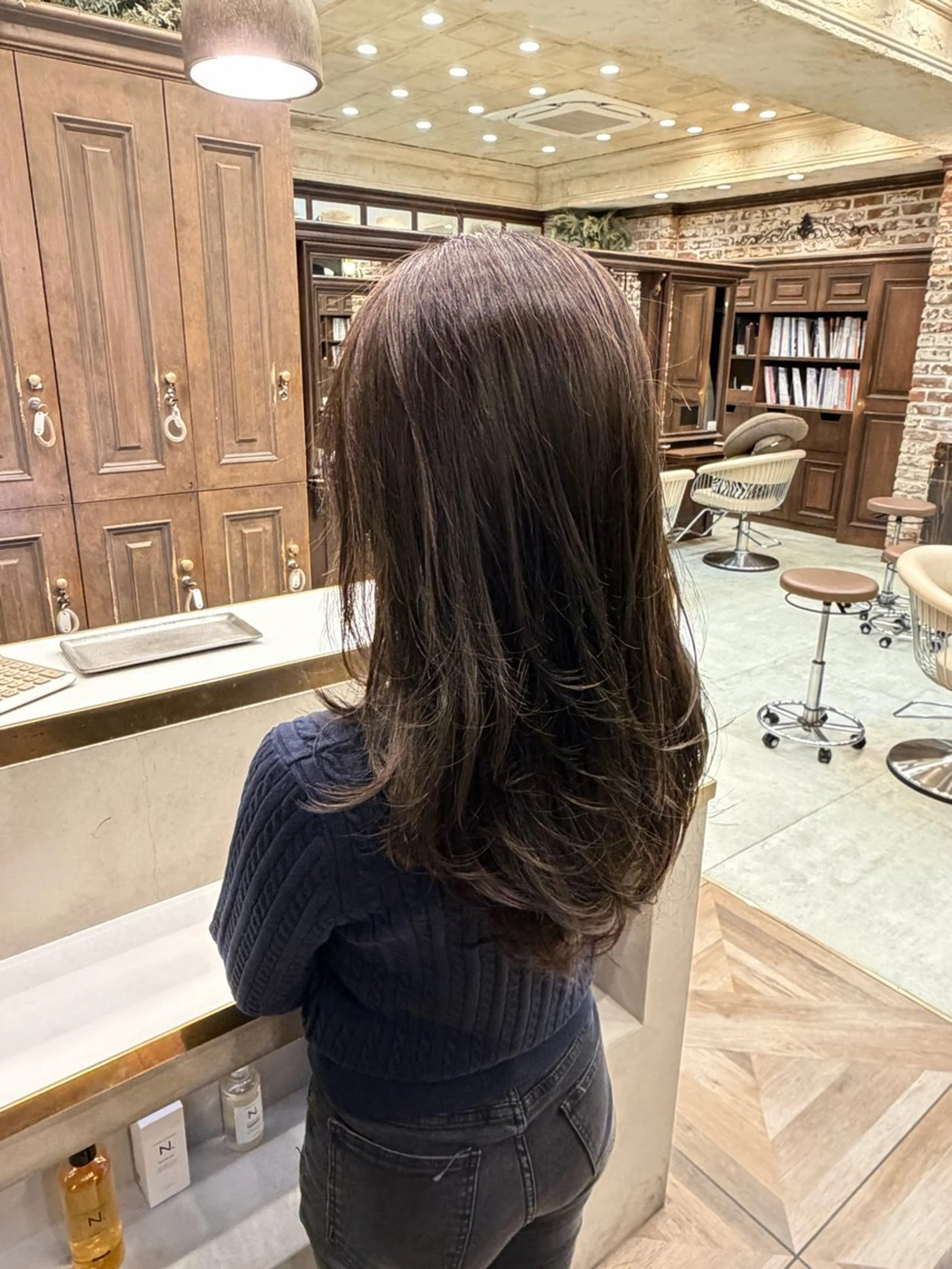 カラー ブラウンカラー 透明感カラー ナチュラルブラウン ヘアカラー Sota/門前仲町 /透明感カラー🌿‬のヘアスタイル