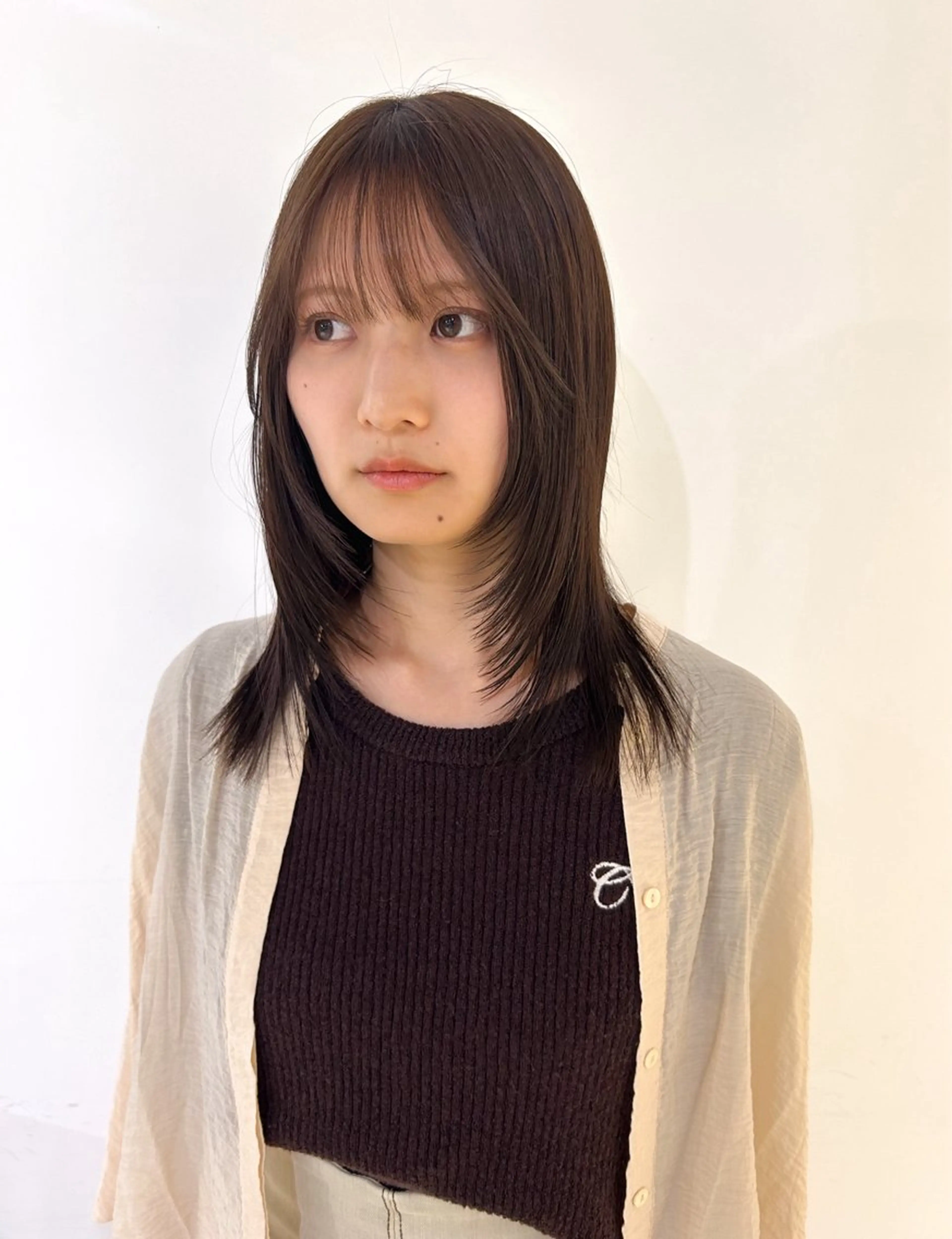 ミディアム 🧸レイヤー/ 池袋/あいり　🤎のヘアスタイル