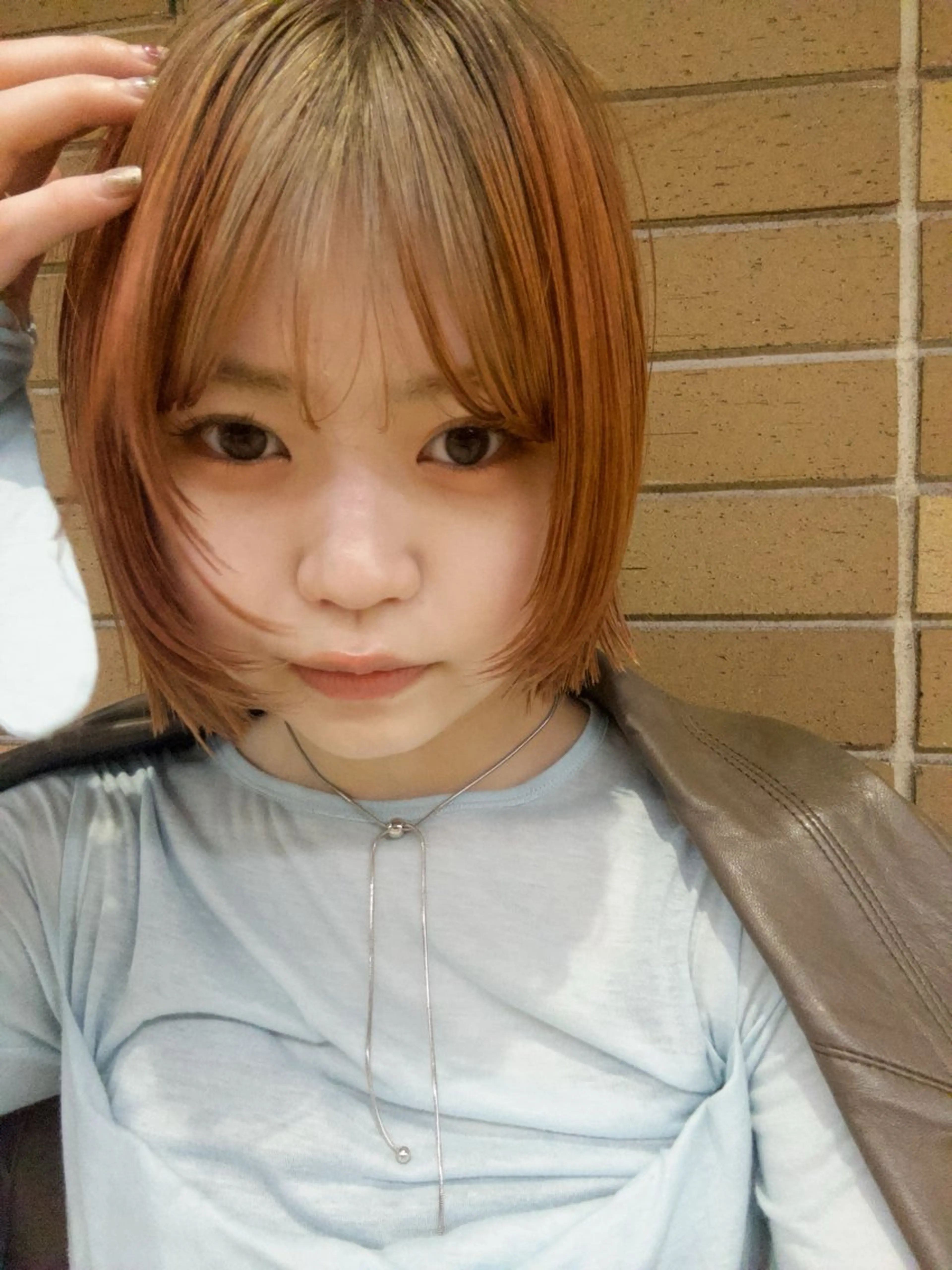 ショート カラー じゅわっと暖色カラー 🍊Moemiのヘアスタイル