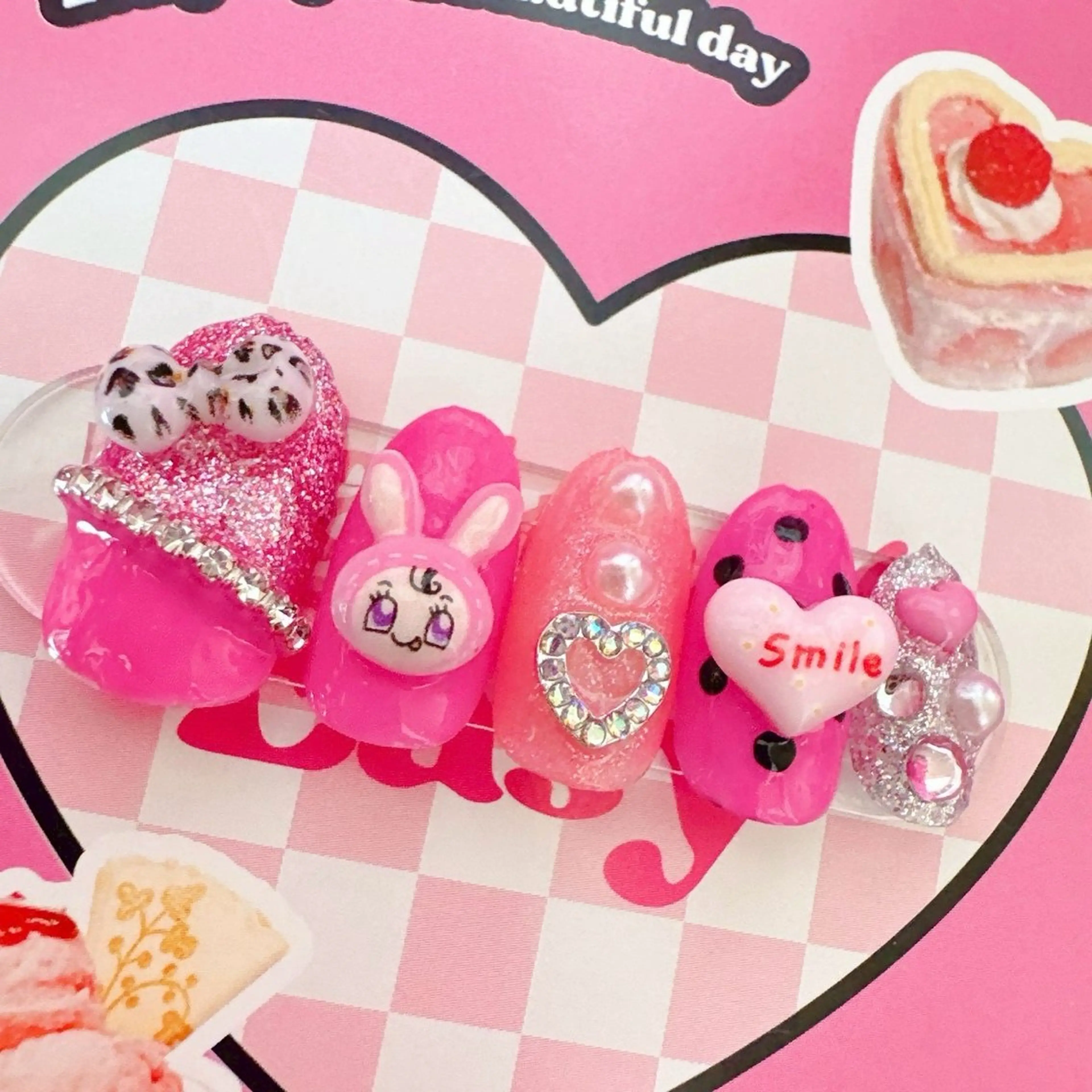 ネイル ハンドネイル MignonReve ♡EIMI🌈のネイルデザイン