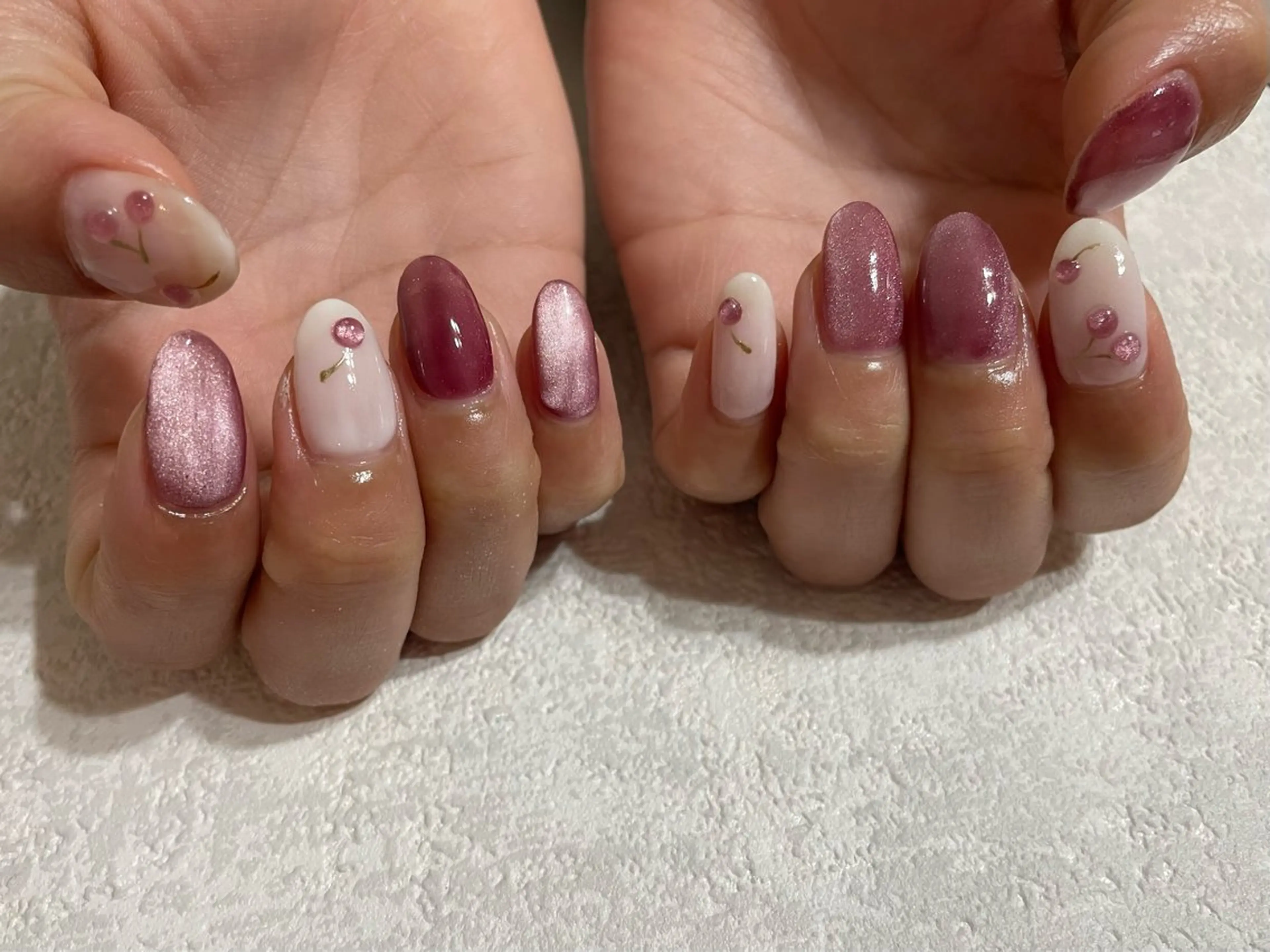 ネイル ジェルネイル メンズネイル パラジェル 春ネイル ワンホンネイル ハンドネイル kikinail 溝の口のネイルデザイン