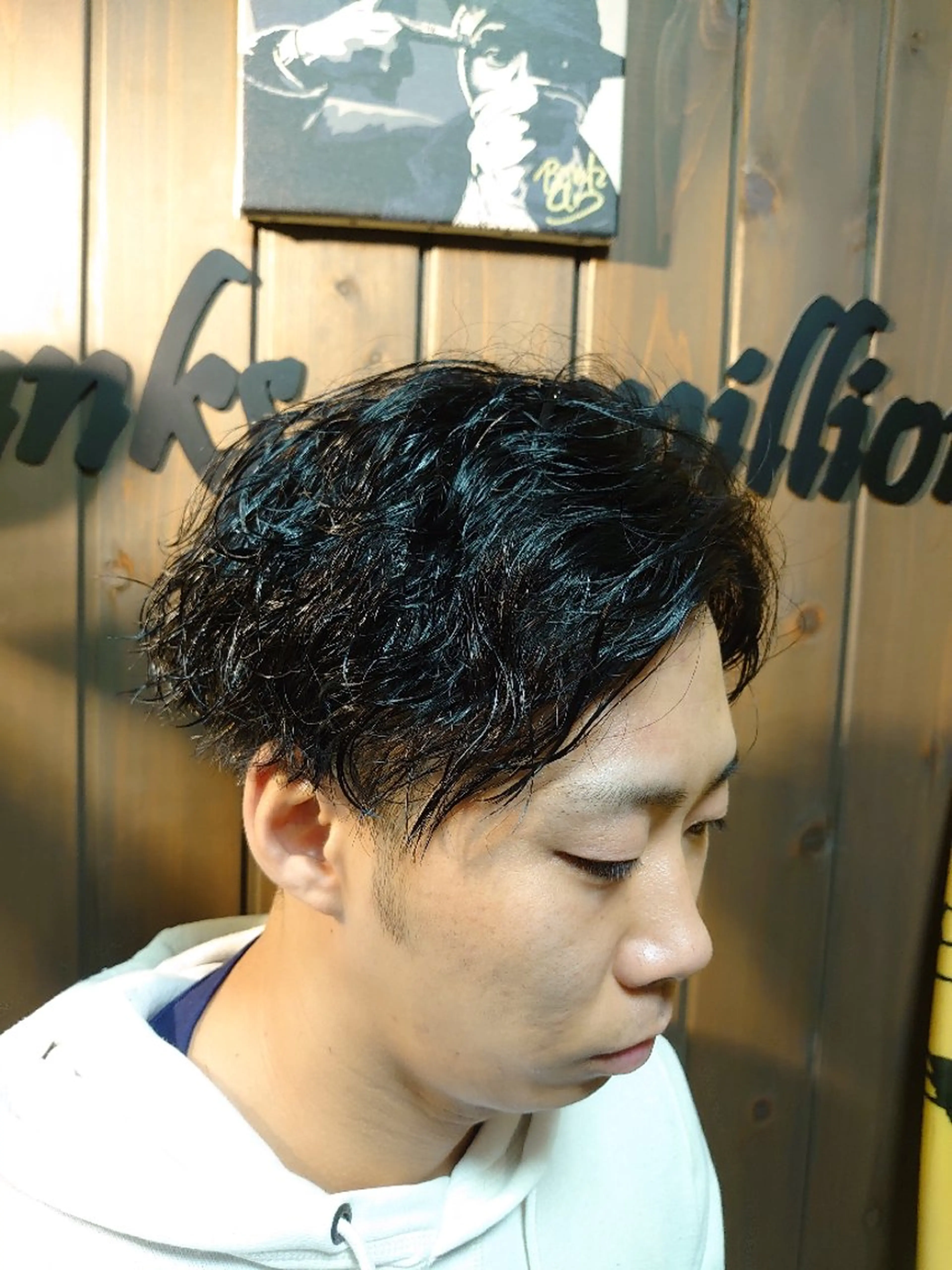 パーマ ツイストスパイラルパーマ スパイラルパーマ 岡林 選のヘアスタイル