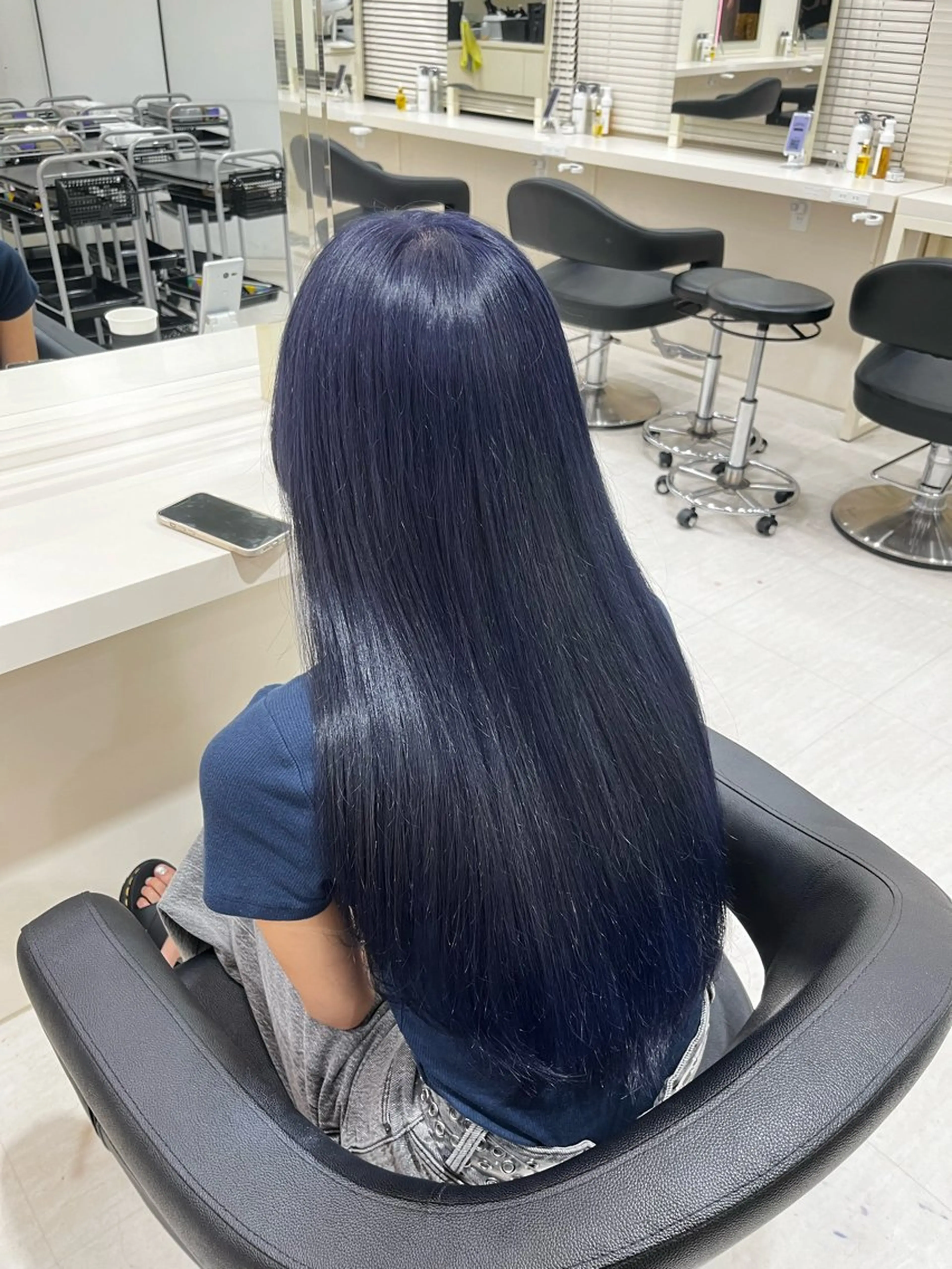 セミロング カラー ヘアカラー 💟RINNA 艶カラー💟のヘアスタイル