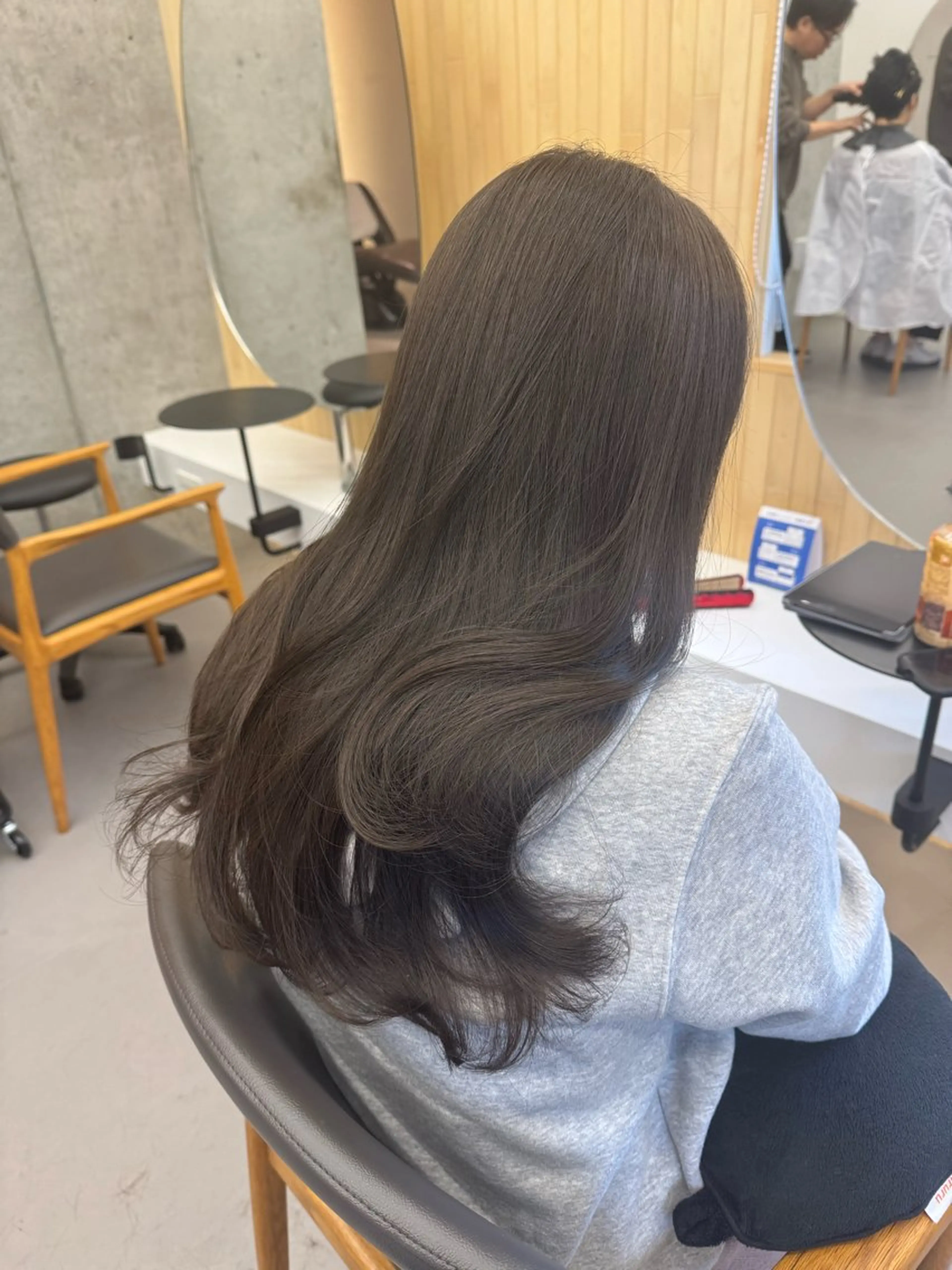 ロング カラー トリートメント ヘアカラー トリートメント 【髪質改善】 kasumi🌷🌷のヘアスタイル