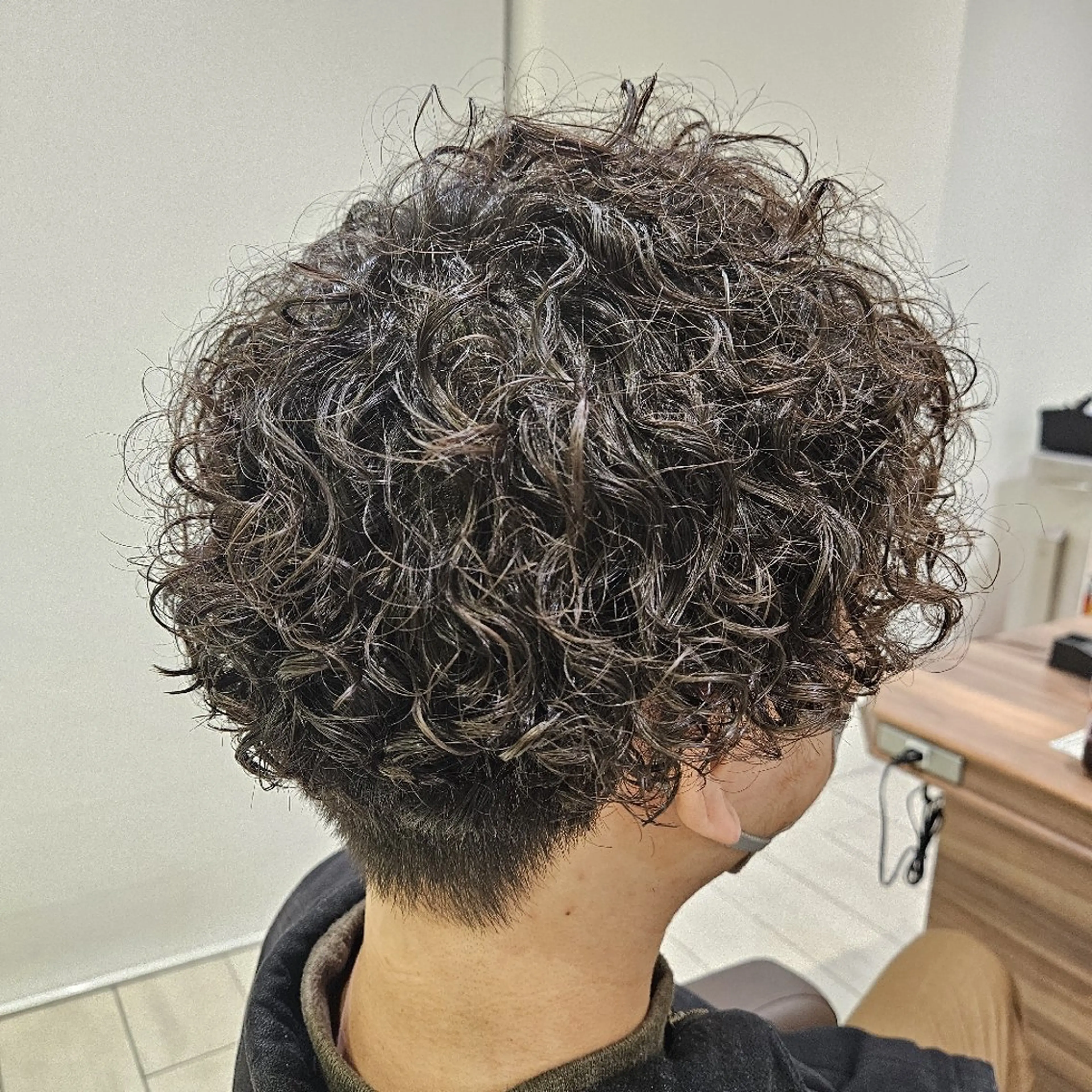 パーマ メンズ カット パーマ 🌀メンズパーマ特化 藤井 凌雅🌀のヘアスタイル