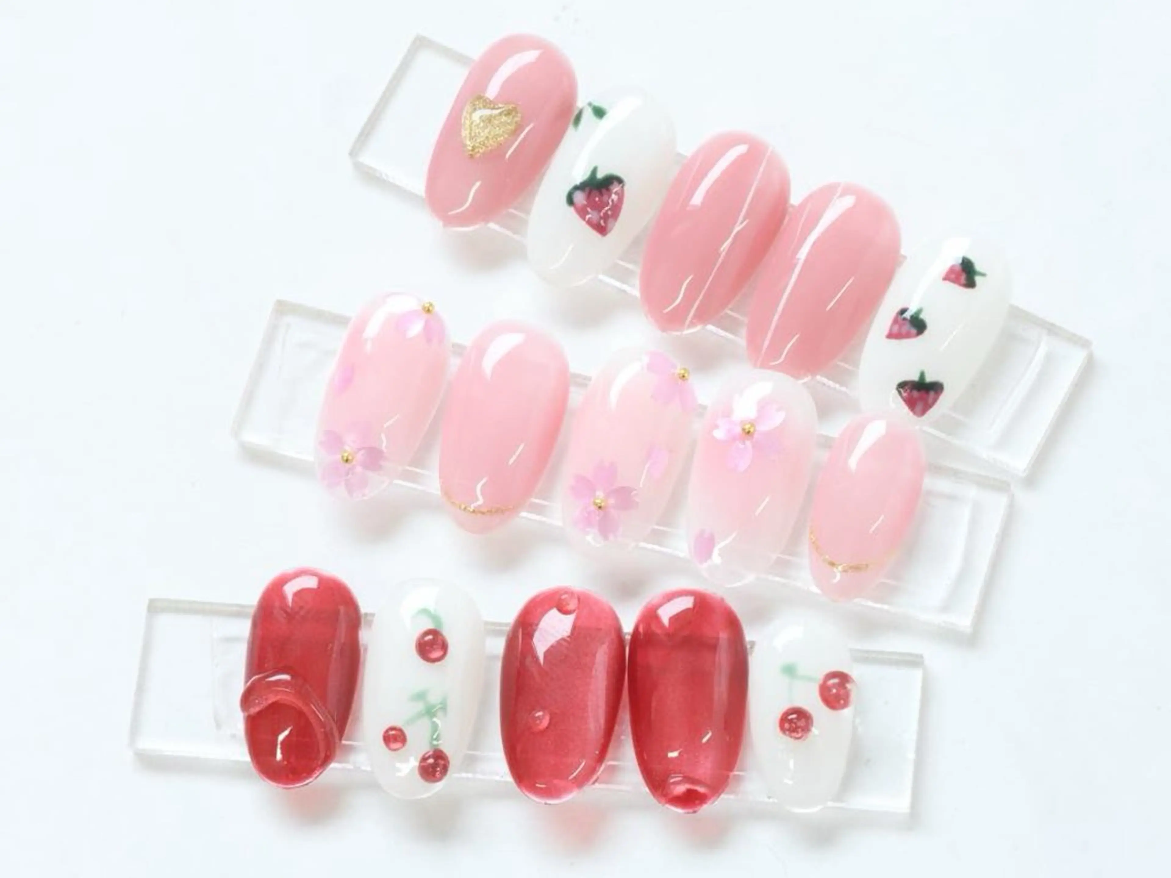 ネイル チークネイル ジェルネイル パラジェル スカルプネイル 春ネイル ハンドネイル MOCHI NAIL 川越東口のネイルデザイン