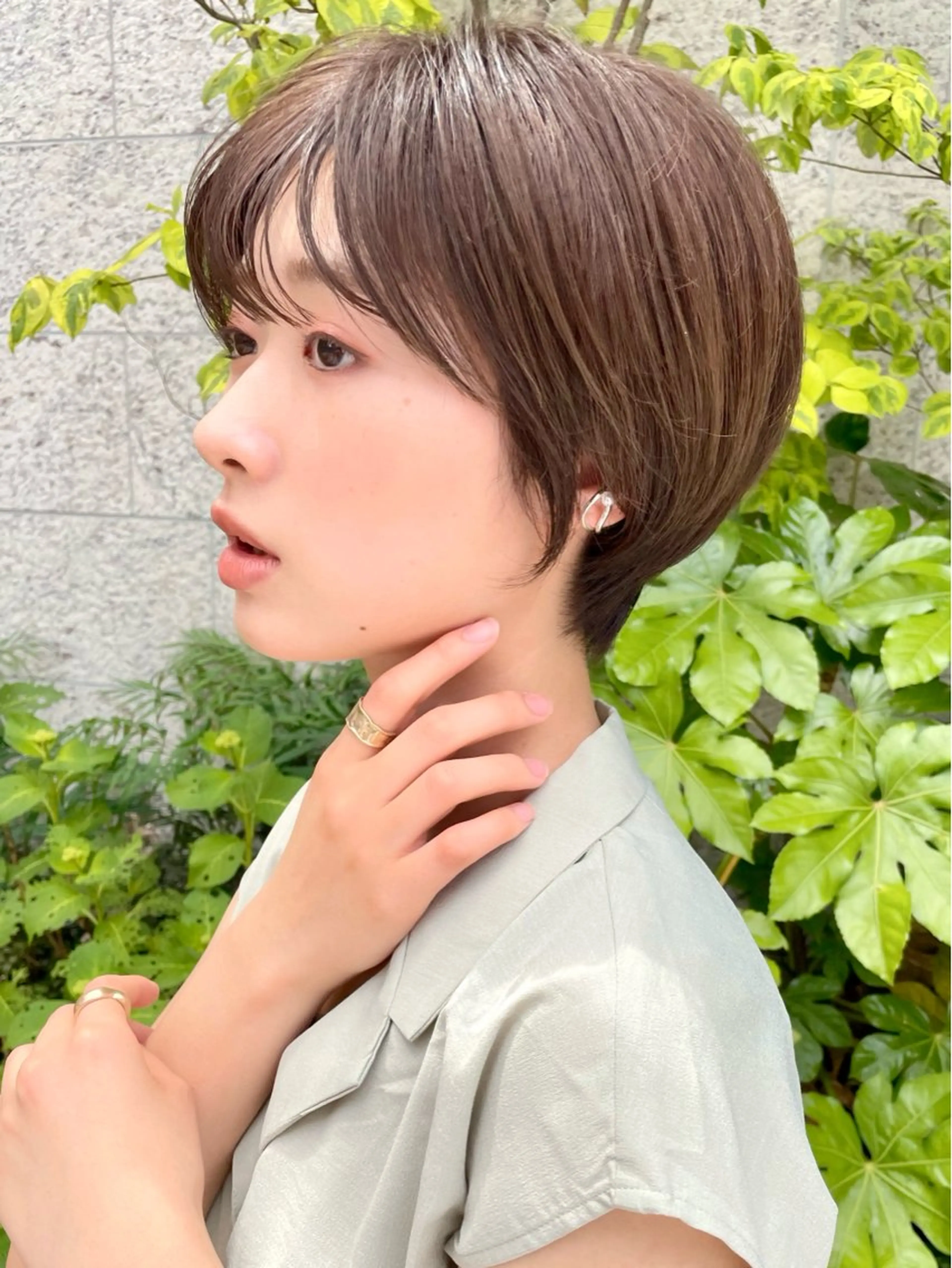 ショート ショートボブ 丸みショート ボブ ショートヘア 三鷹で1番ショート ボブをカットする新谷のヘアスタイル