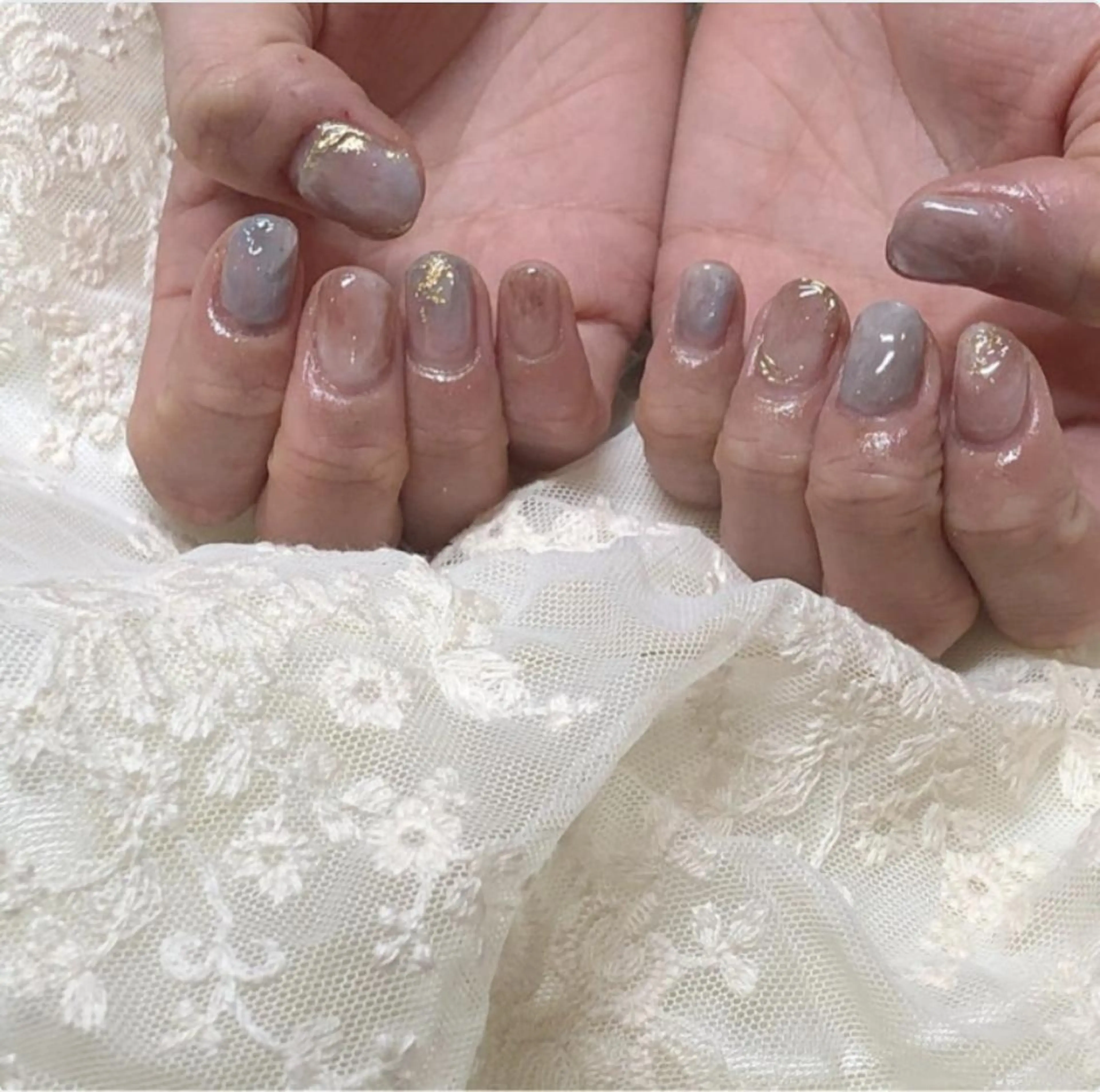 ネイル ジェルネイル ニュアンスネイル ワンカラーネイル パラジェル シンプルネイル パラジェル登録サロン N°ネイル吉祥寺のネイルデザイン