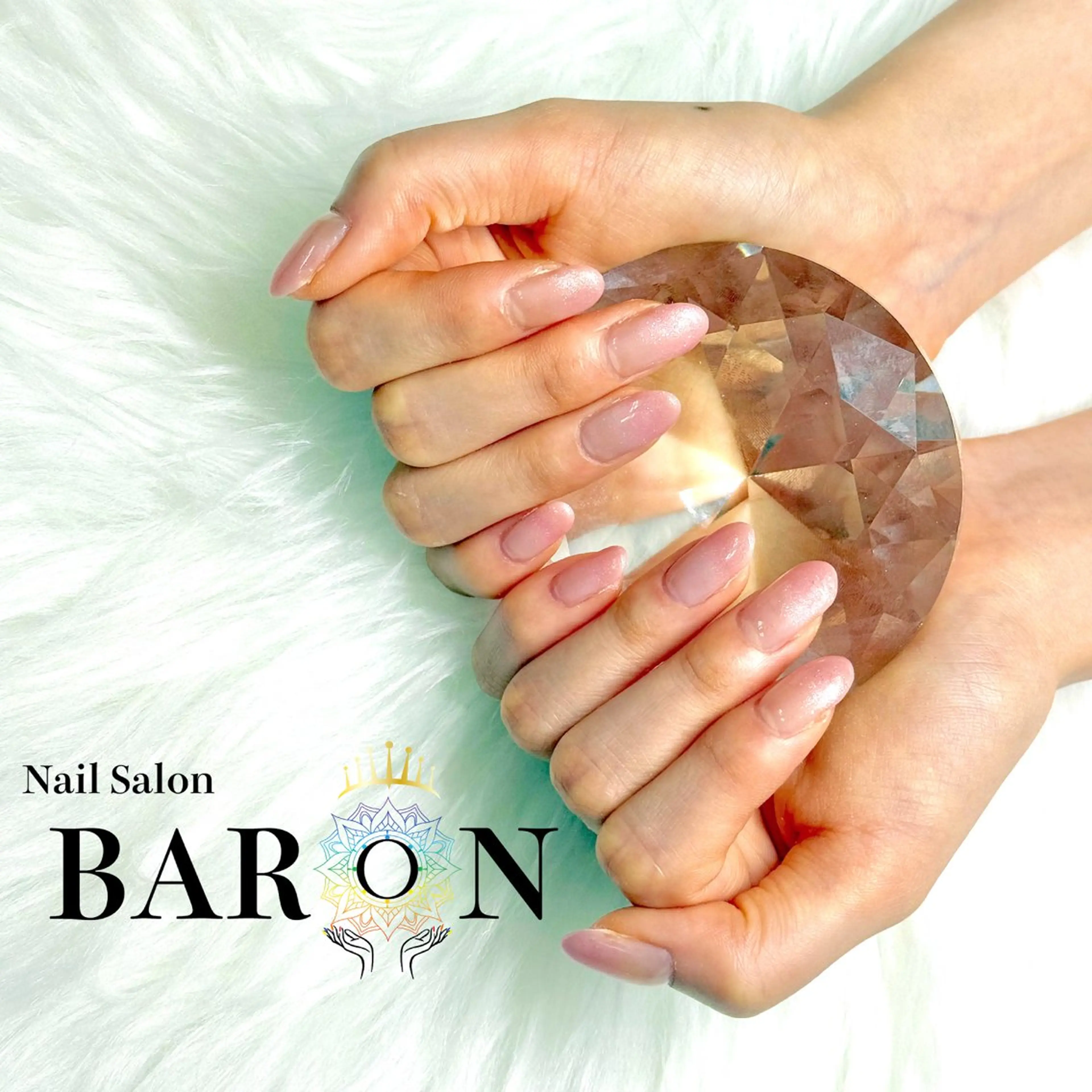 ネイル ピンク BARON本厚木店 🐹RIN🐹のネイルデザイン