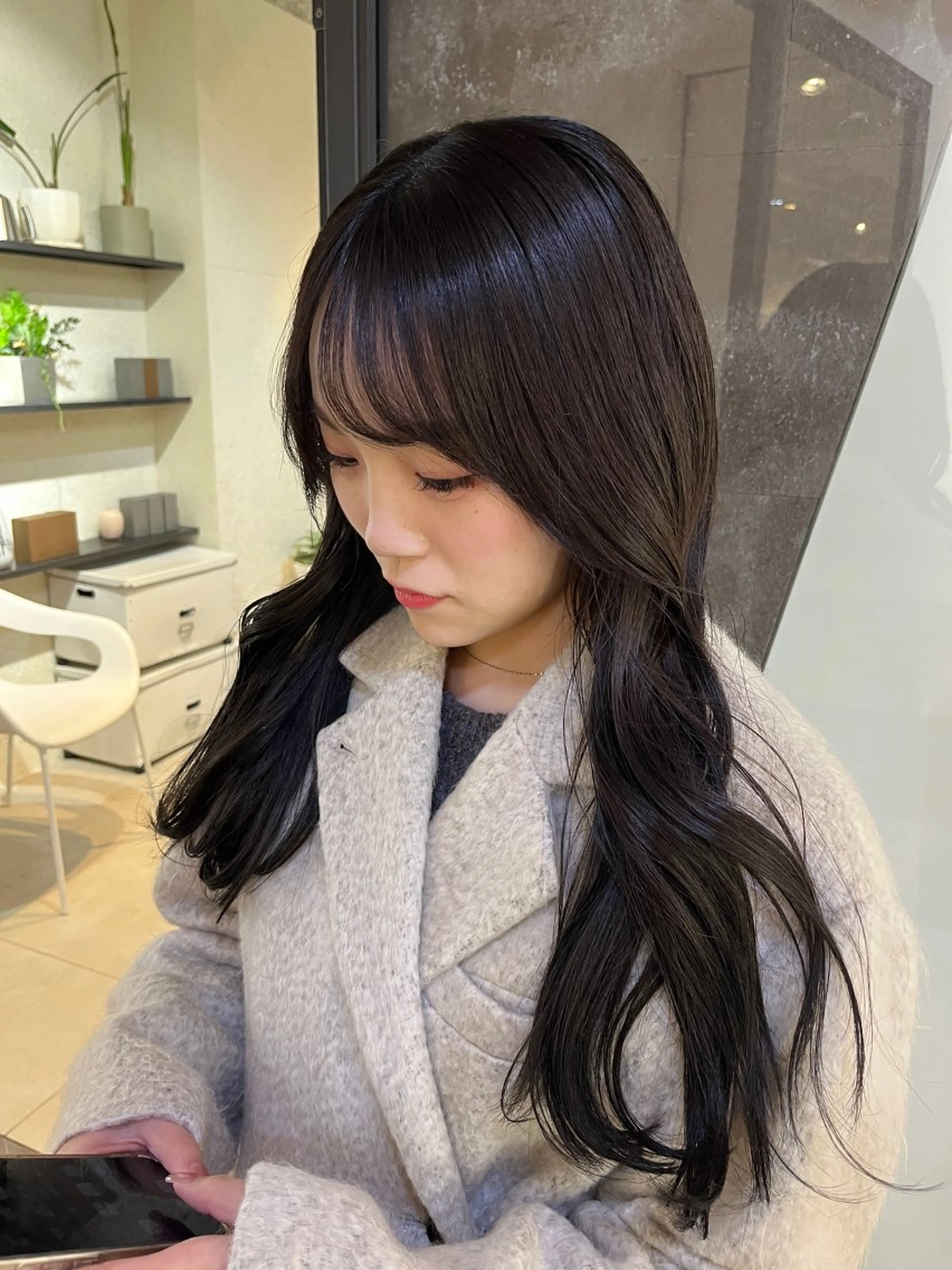 ロング カラー 透明感カラー いぶ /札幌美容師のヘアスタイル