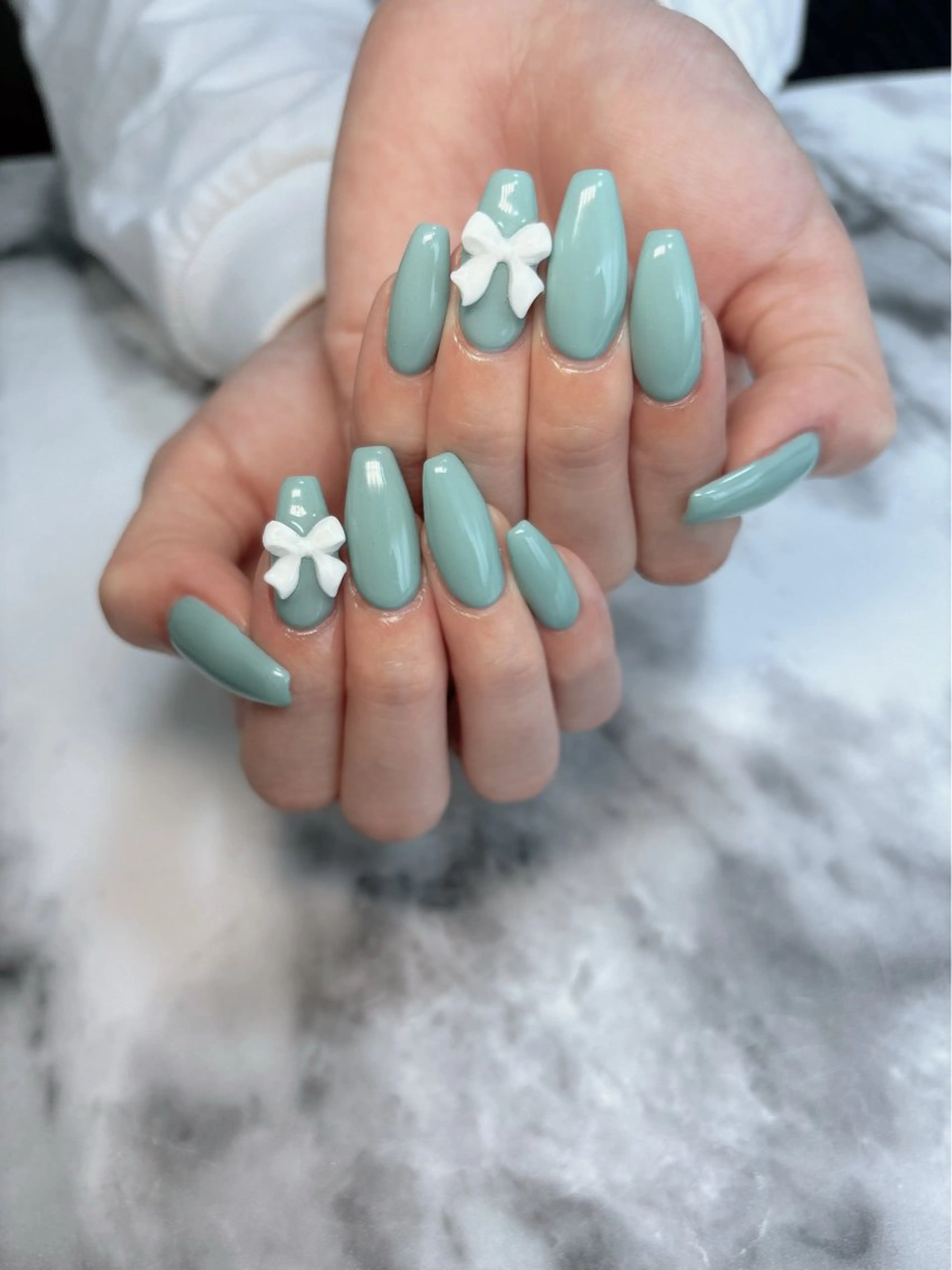 ネイル ロングネイル ハンドネイル salon de belnetta所属・Kayo 💅のネイルデザイン