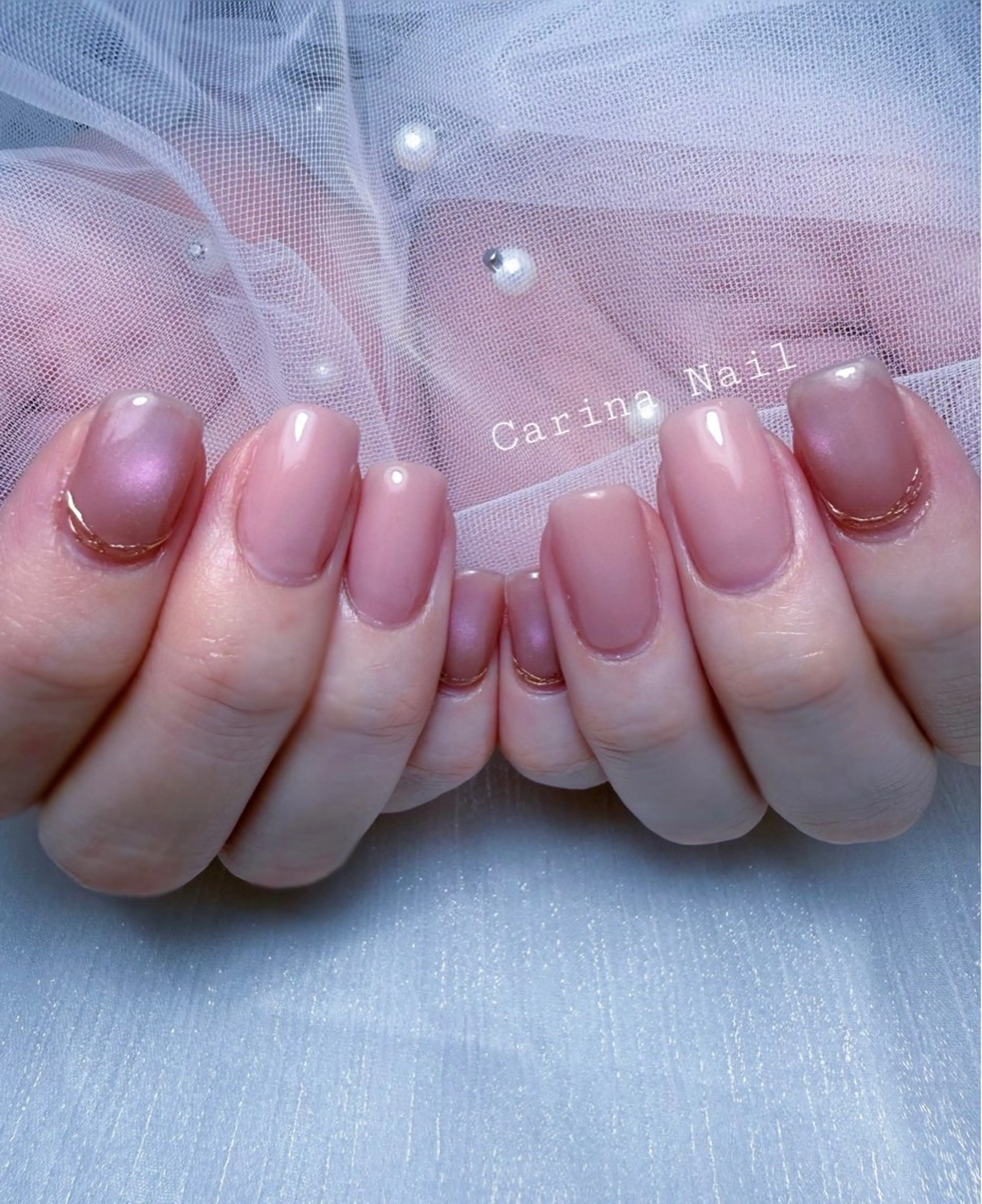 ネイル マグネットネイル シンプルネイル Carina Nailのネイルデザイン