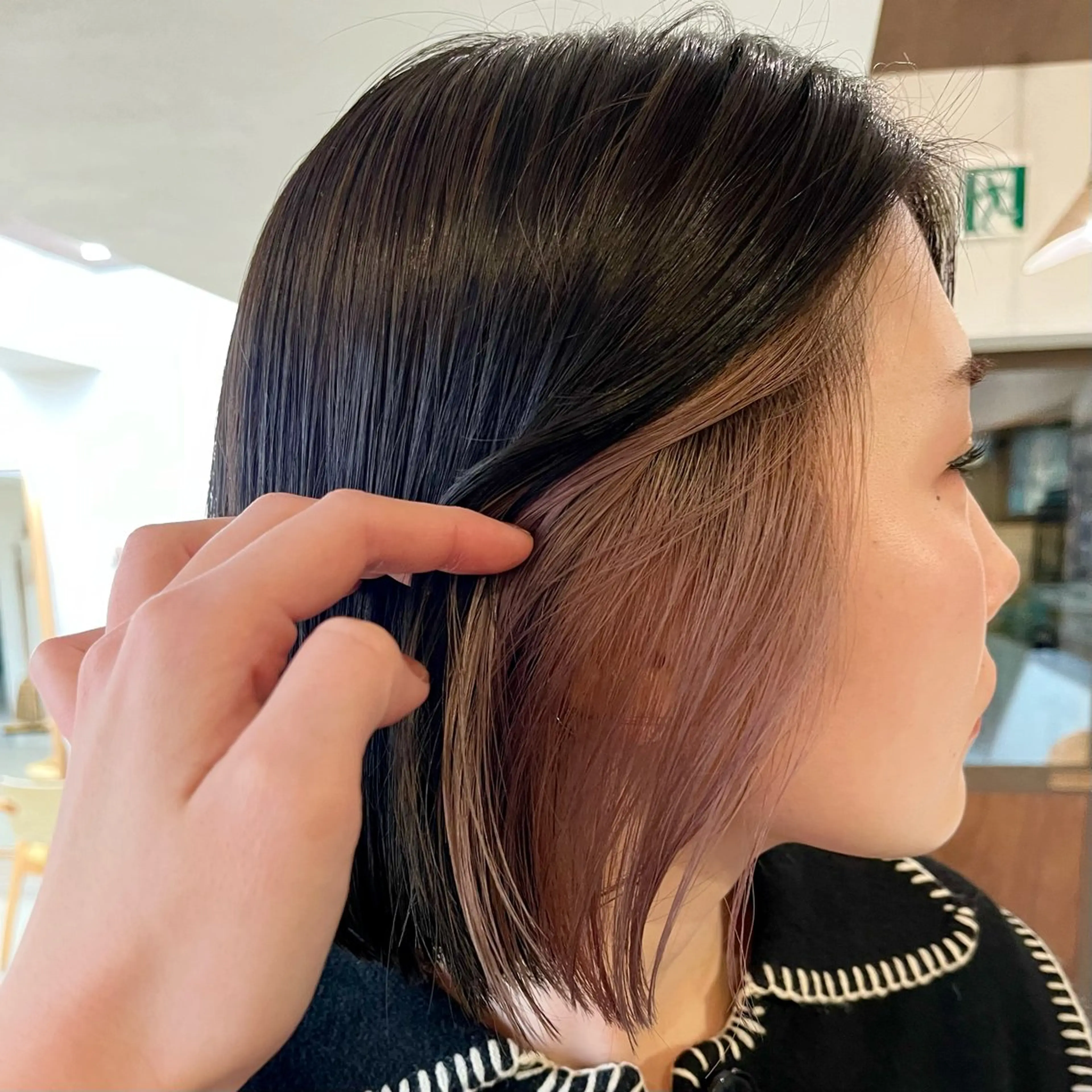 ショート カラー 宇野澤 銘のヘアスタイル