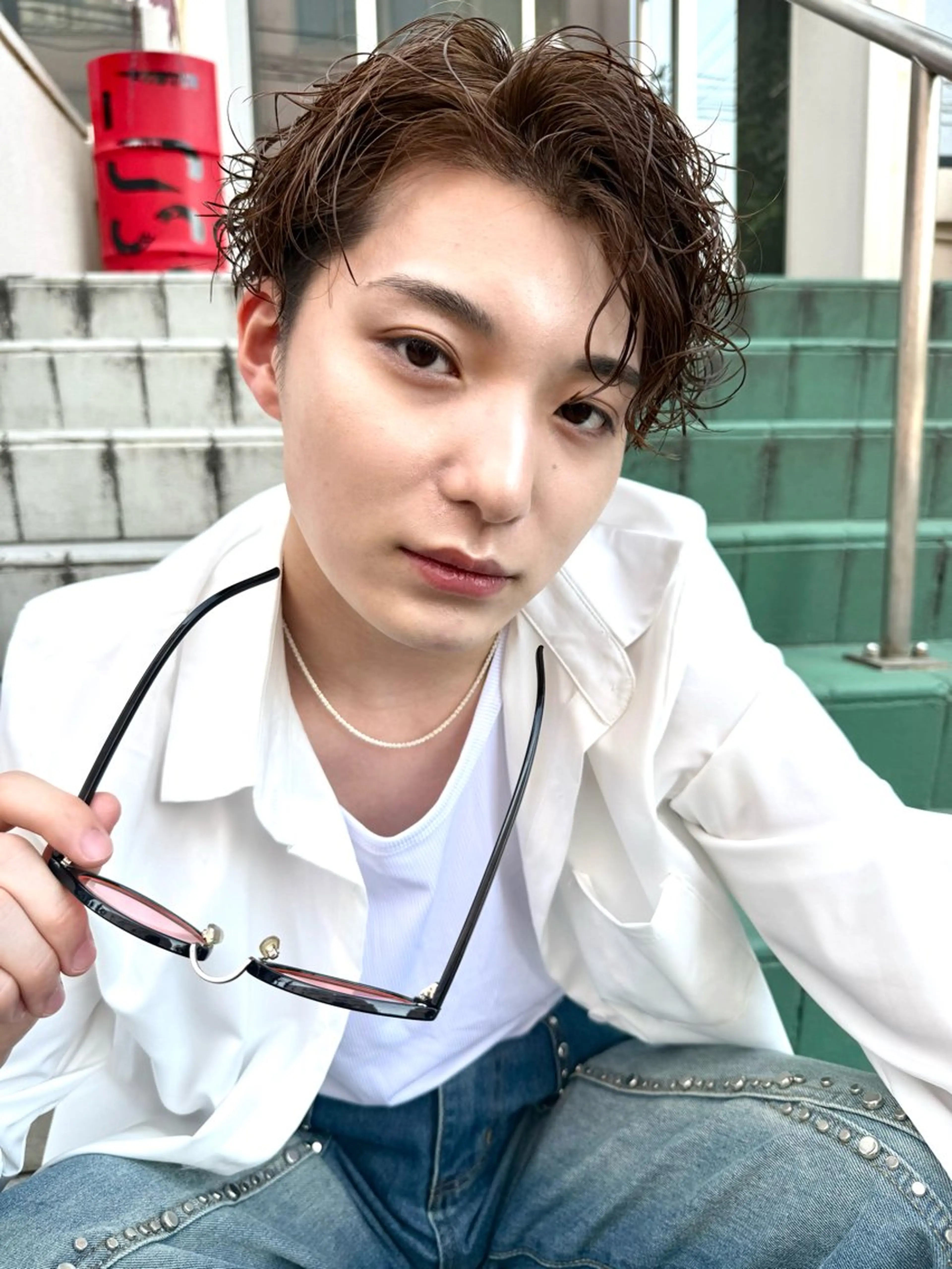 メンズ VIM hair おもろまち所属・沖縄メンズパーマ/ TSUME🌈のヘアスタイル