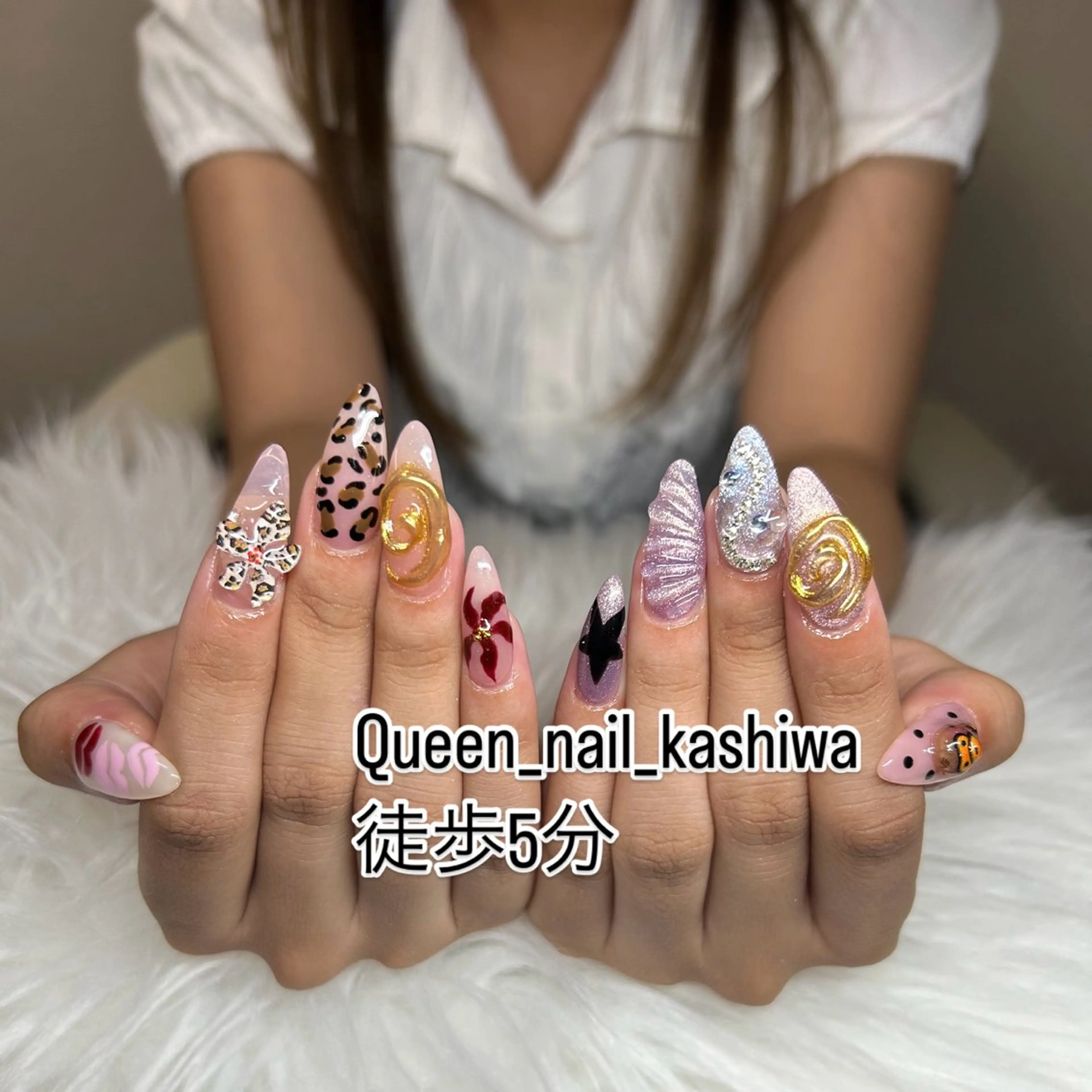 ネイル Queen Nail 柏店　クイーンネイルのネイルデザイン