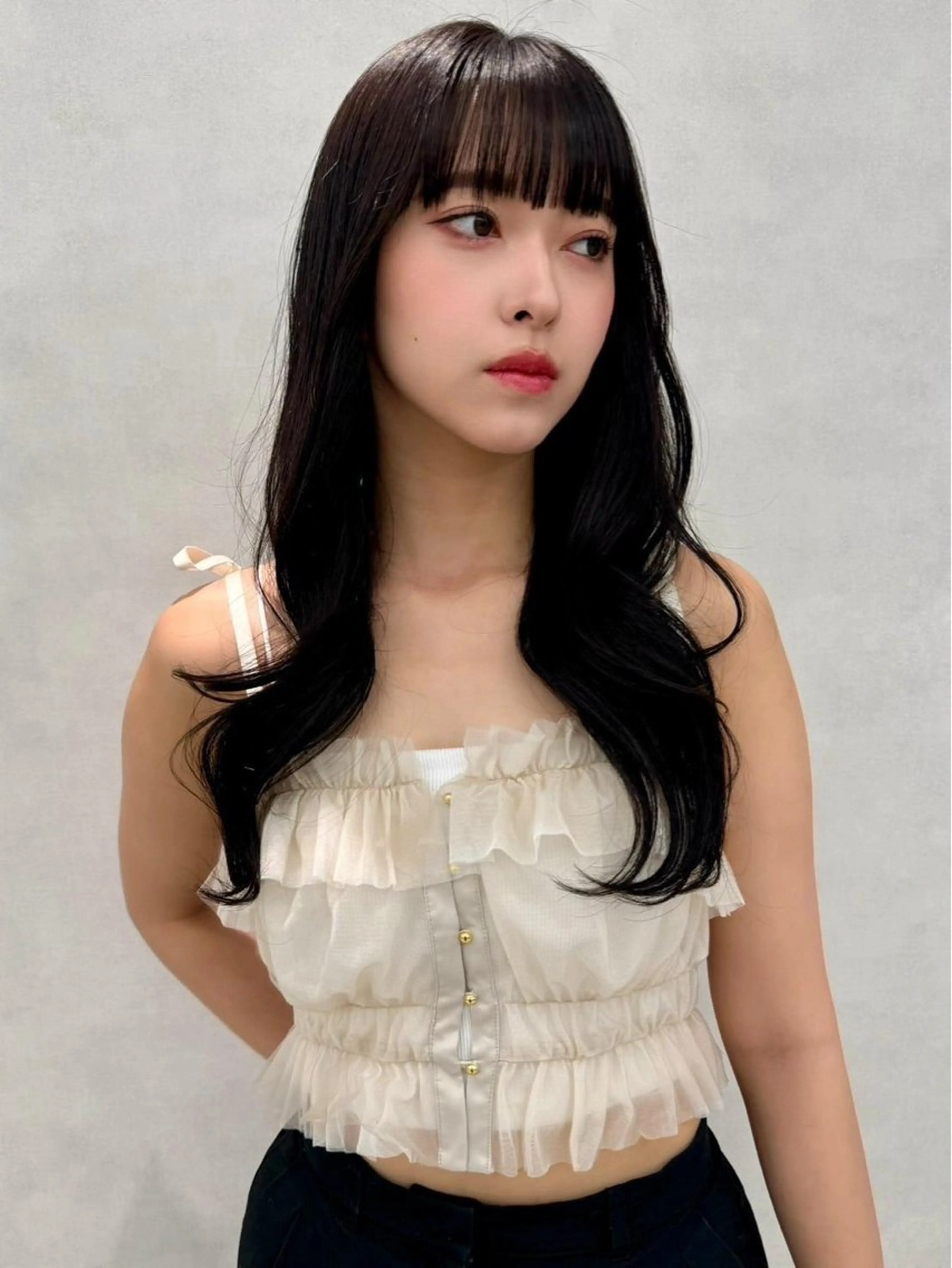 ロング 【韓国ヘア】公式 🇰🇷Ash中野のヘアスタイル