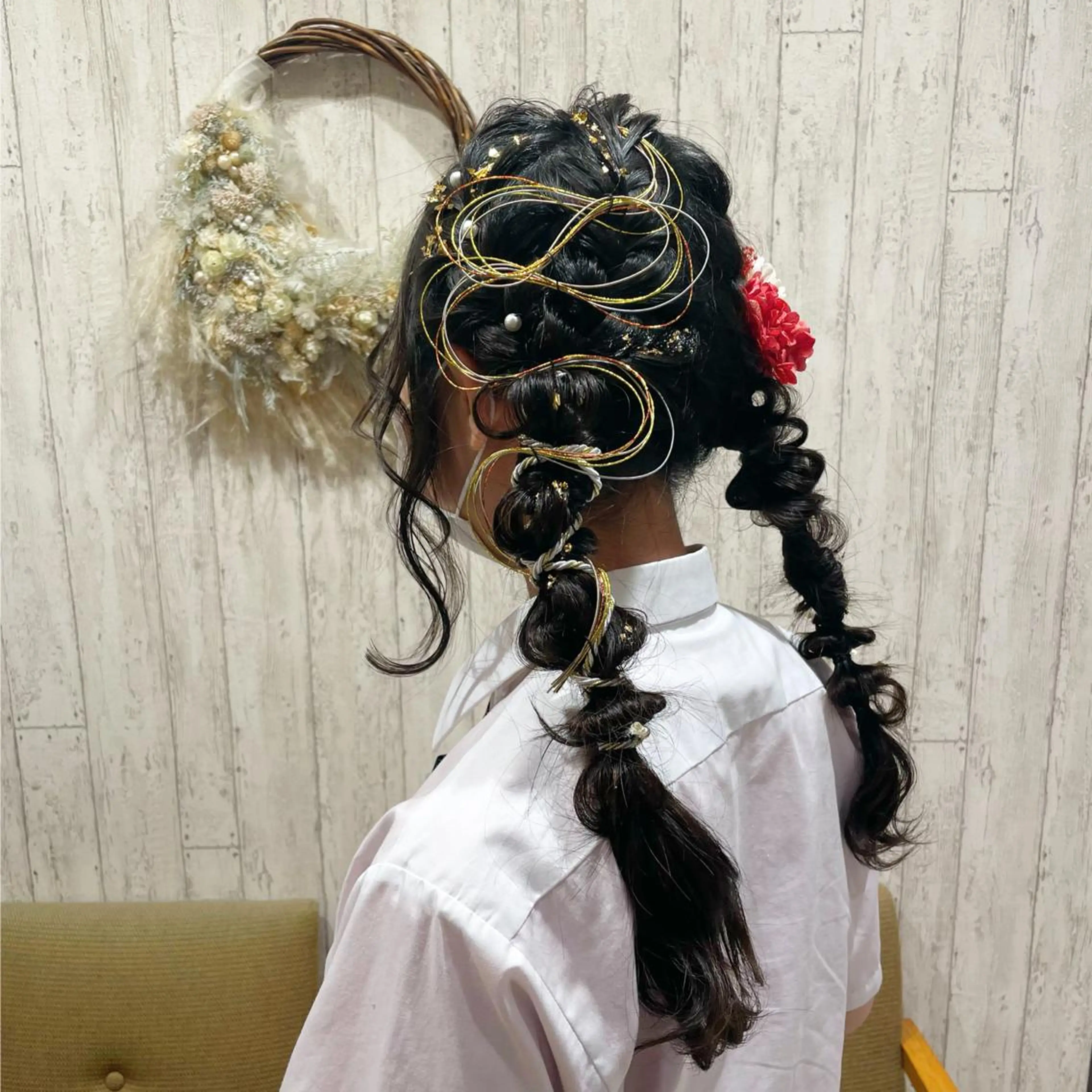 ロング ヘアアレンジ ツインテール 古沢 みづきのヘアスタイル