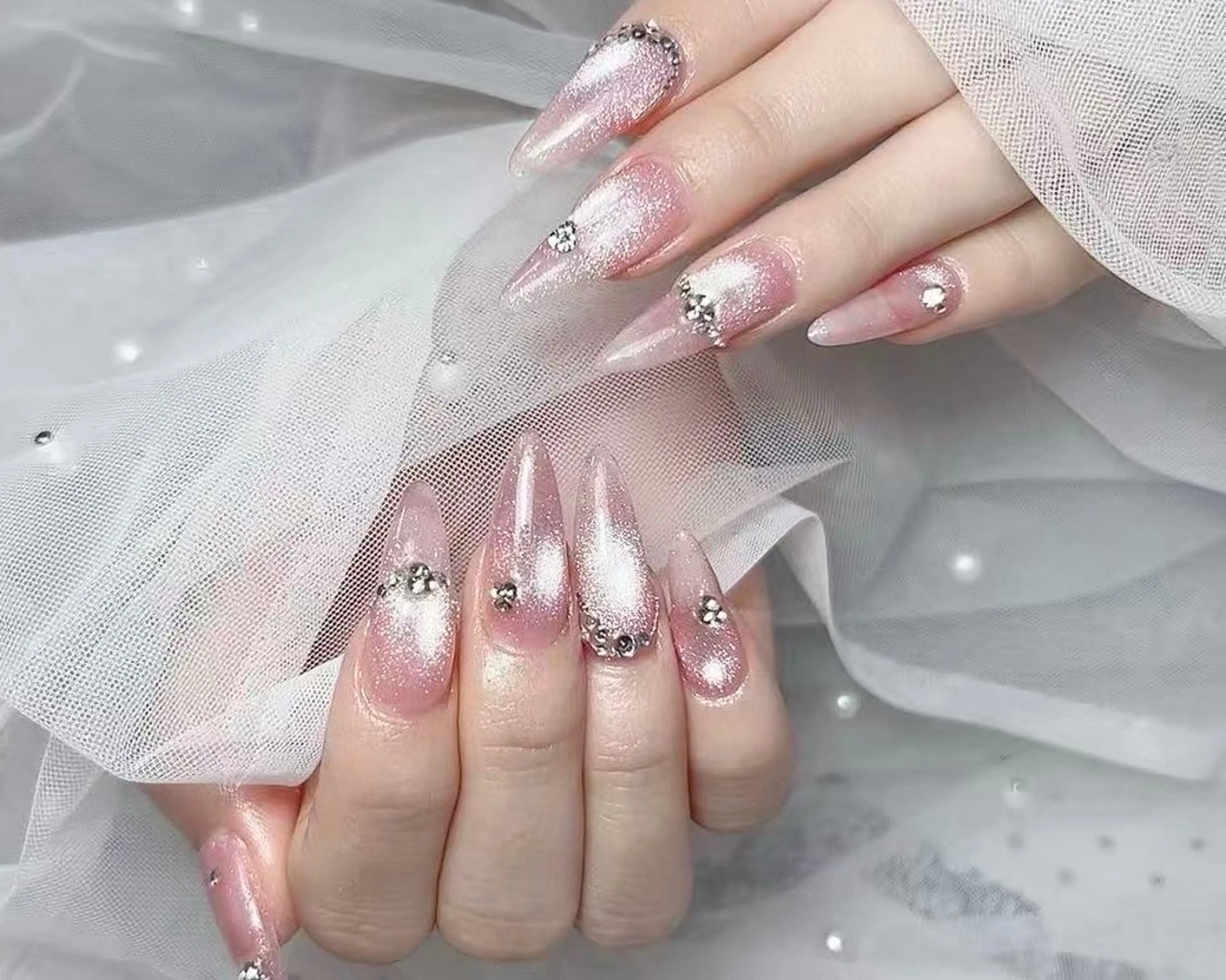 チップ長さだし持ち込みデザイン「アート8本」¥15980→¥12980の写真