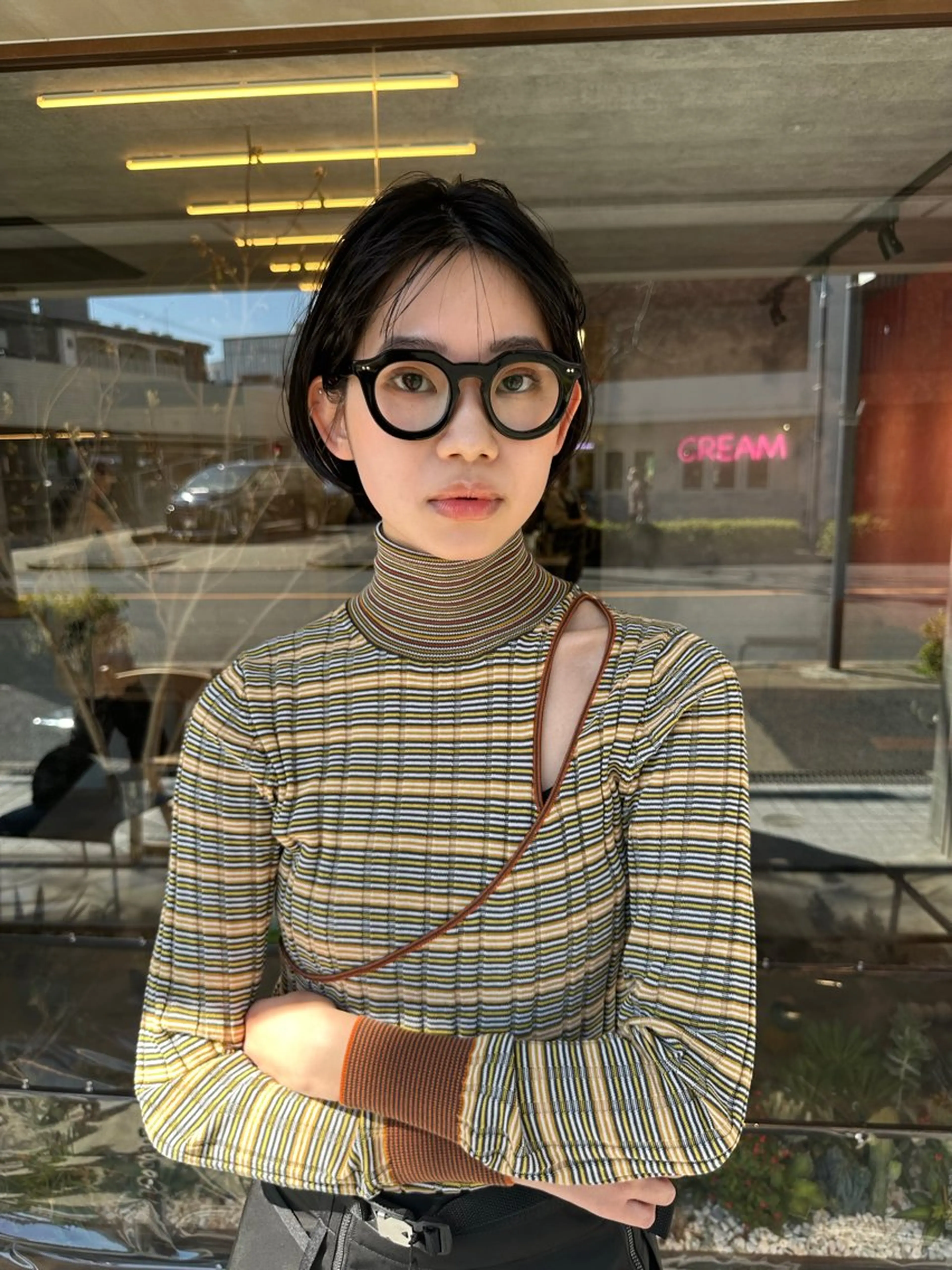 ショート パーマ 山田 裕介のヘアスタイル