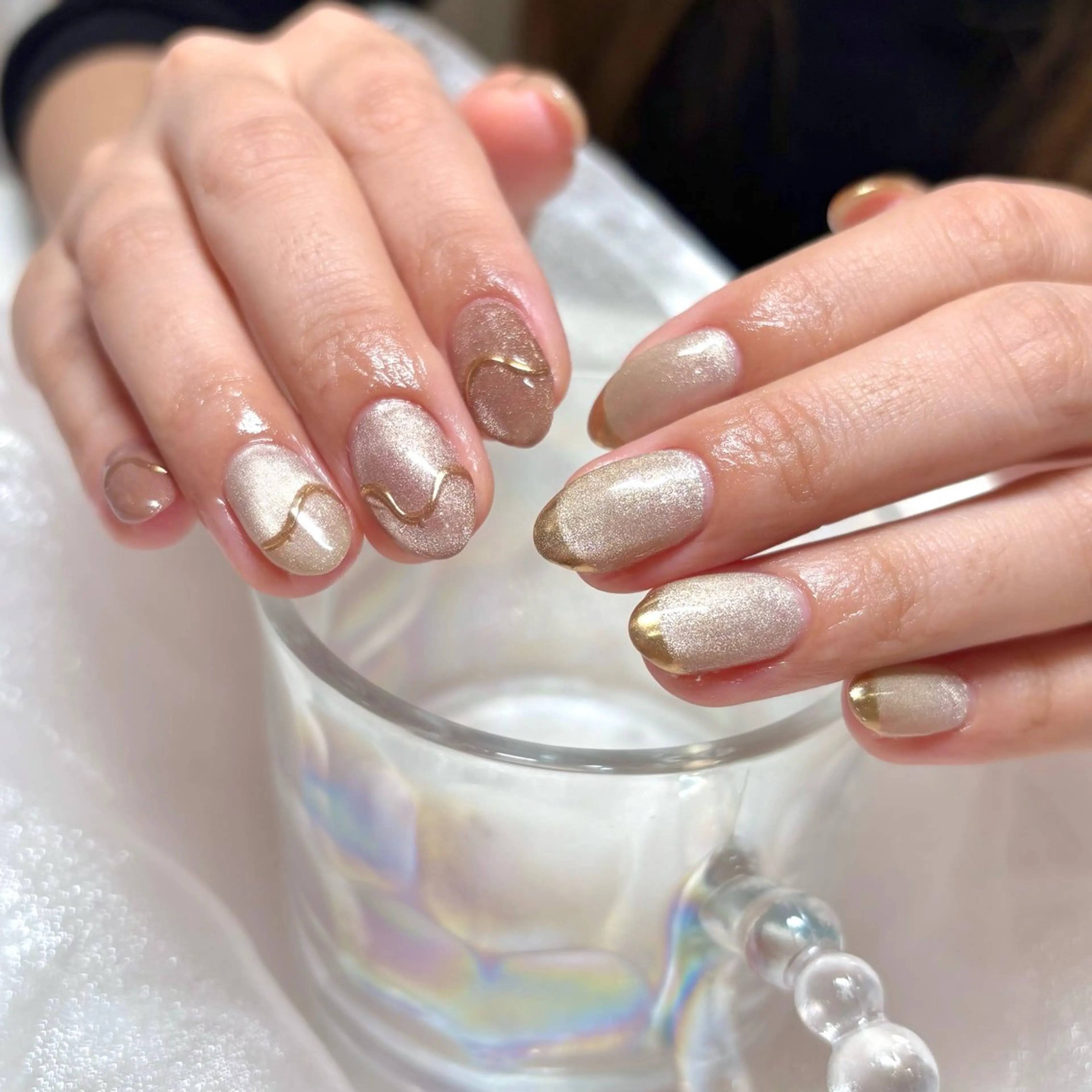 ネイル ハンドネイル 江原 楓果のネイルデザイン