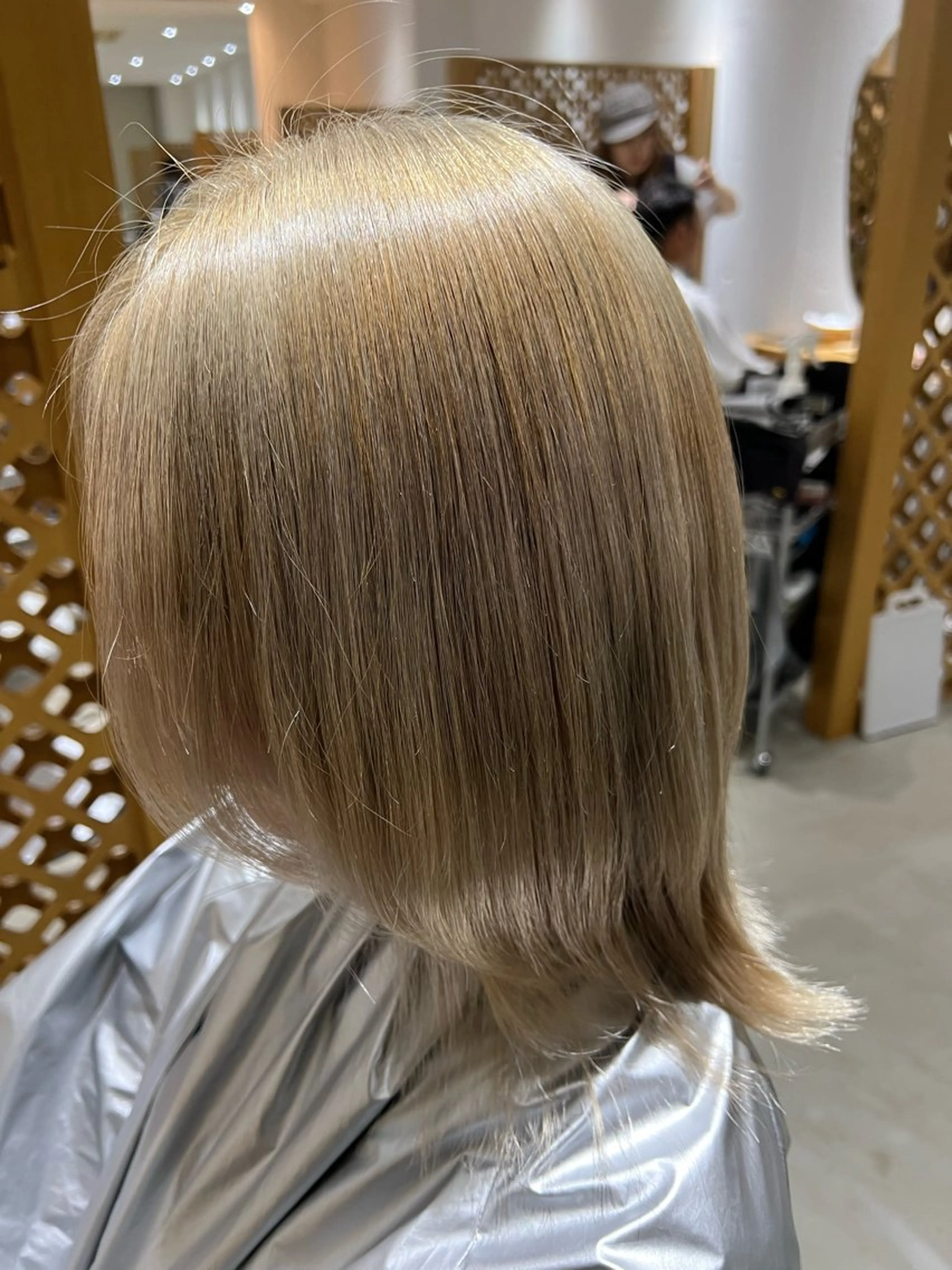 ミディアム カラー 周りと差のつくハイト ーン🥣AZUKIのヘアスタイル