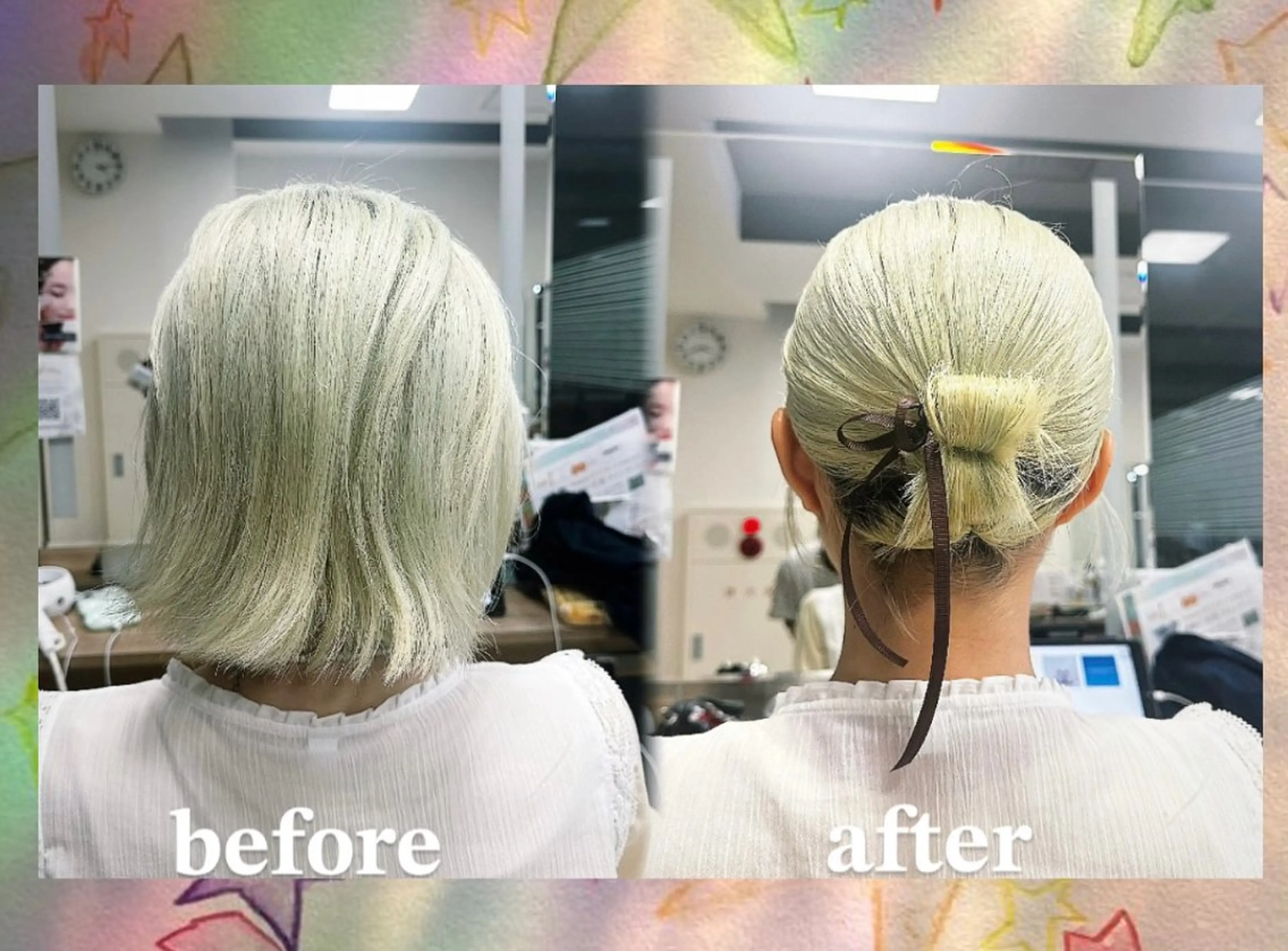 ショート ヘアアレンジ ショートヘア ラベンダーカラー/ ASAHI🦋の眉毛・アイブロウイメージ