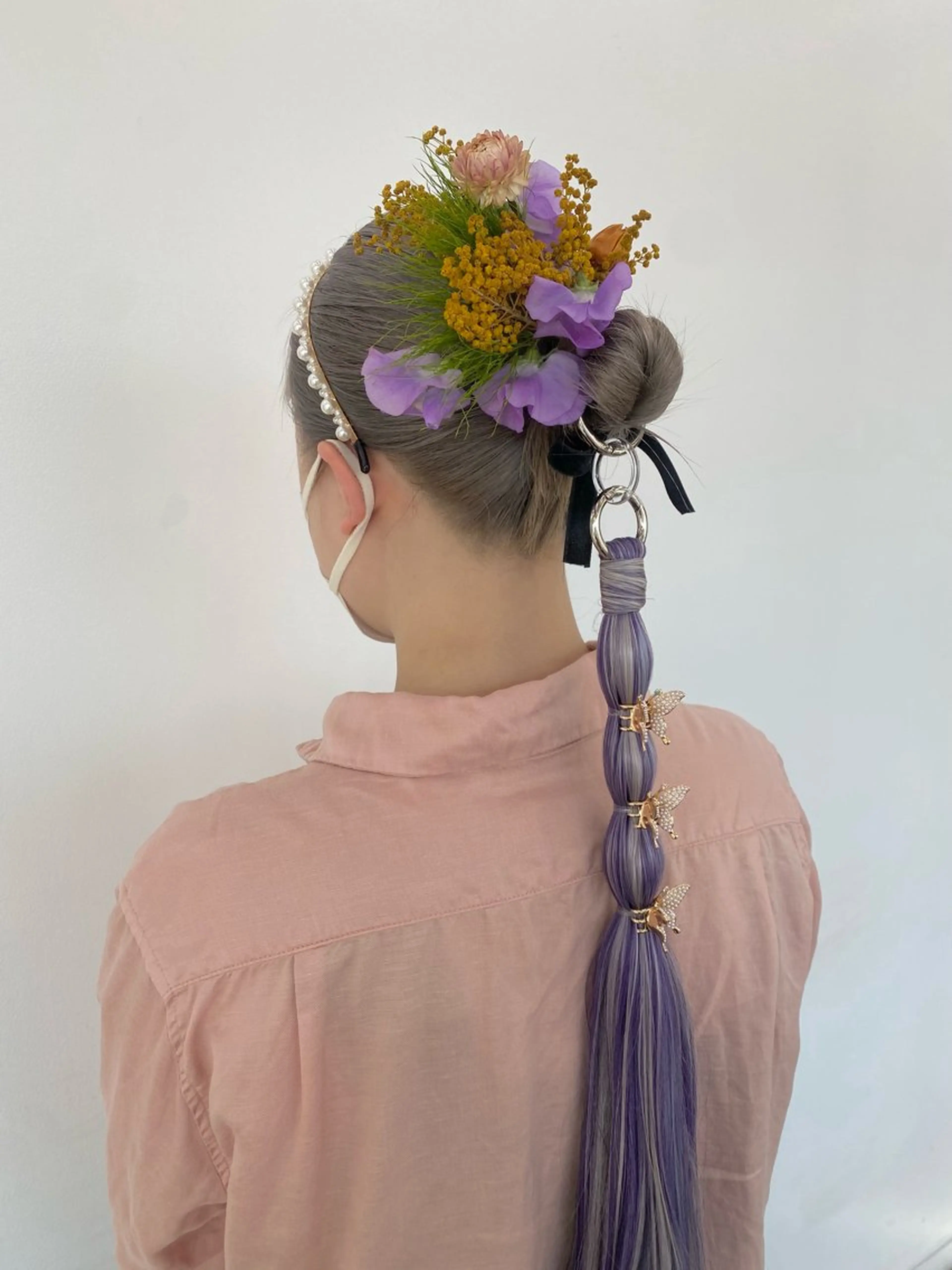 🎗ヘアセット🎗コテ巻き、アレンジ、クリスマス、結婚式、ライブ、コンサート前に"💞💞(ロング料金なし)の写真